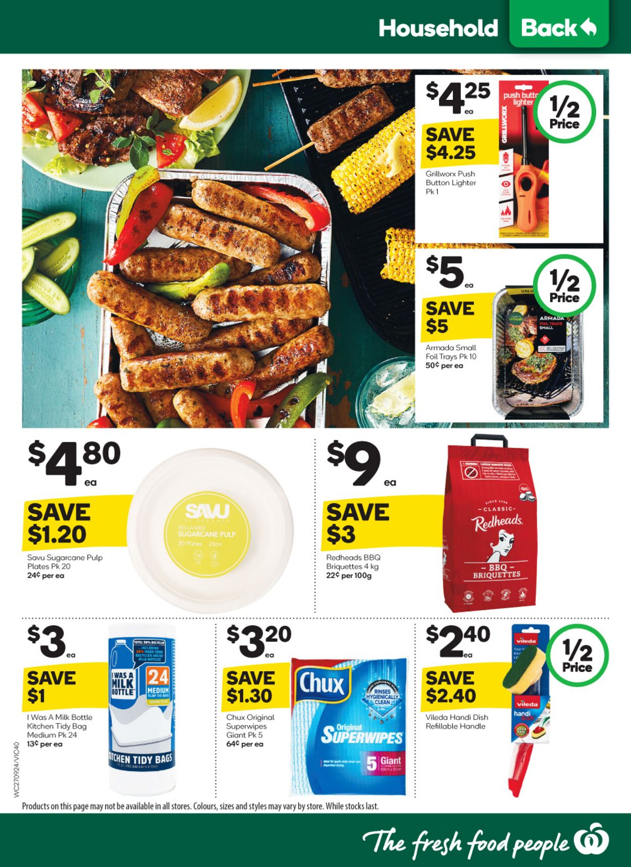 Catalogue Woolworths 27.09.2023 - 03.10.2023