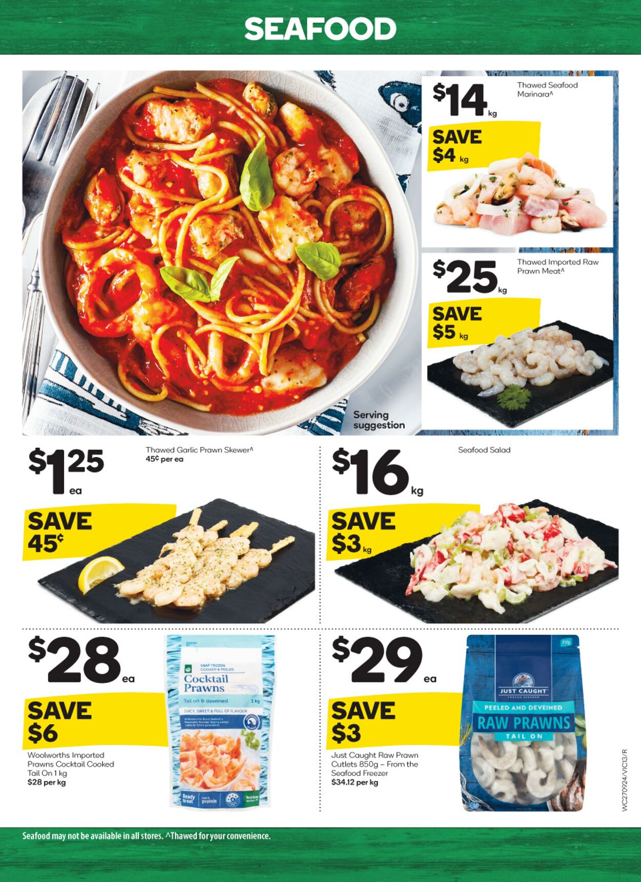 Catalogue Woolworths 27.09.2023 - 03.10.2023