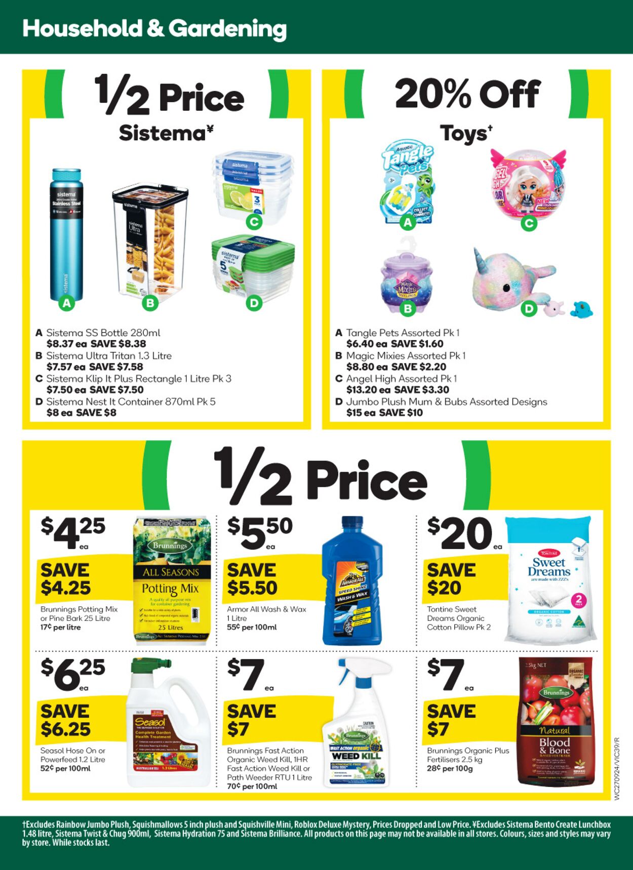 Catalogue Woolworths 27.09.2023 - 03.10.2023