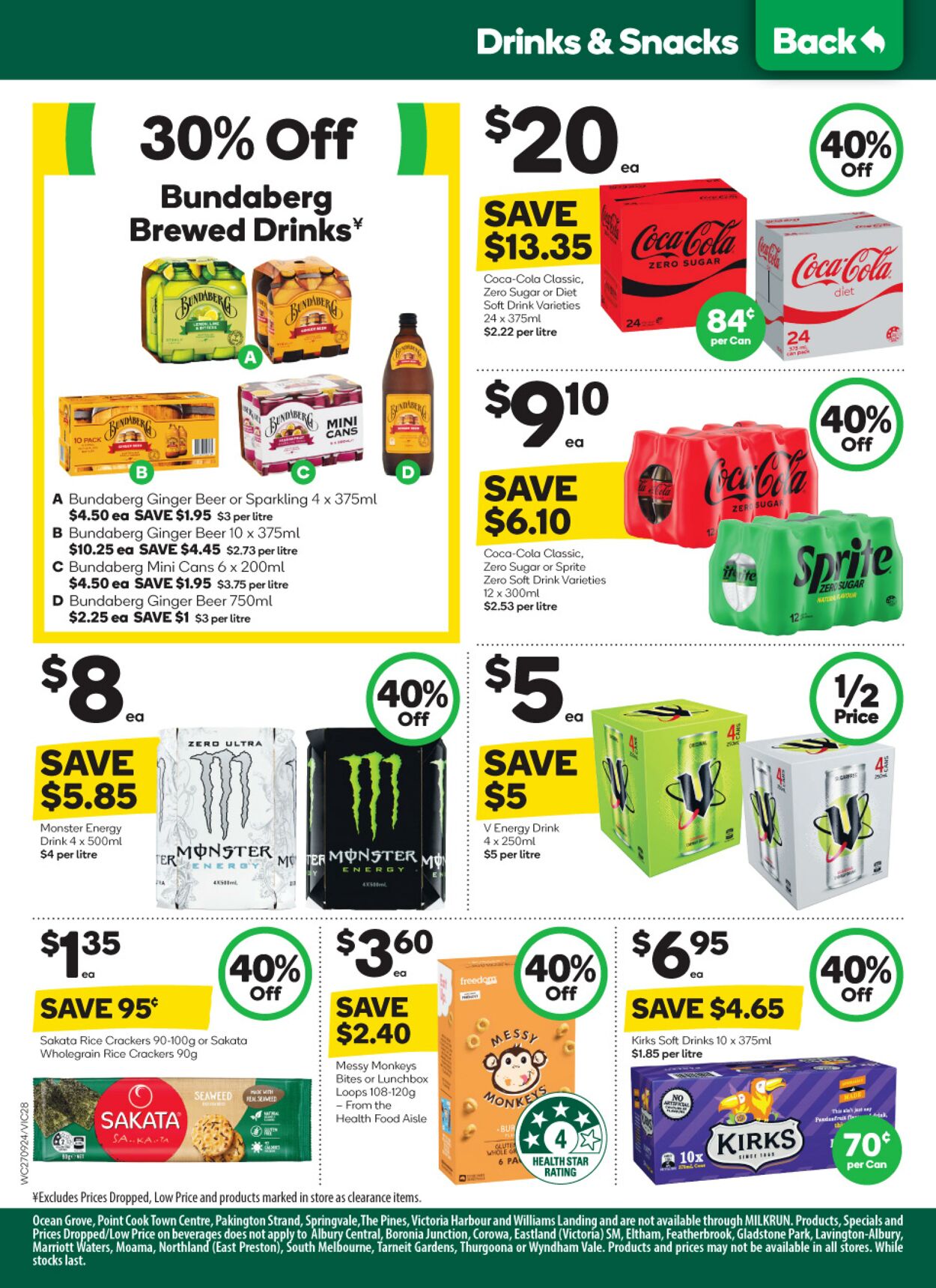 Catalogue Woolworths 27.09.2023 - 03.10.2023