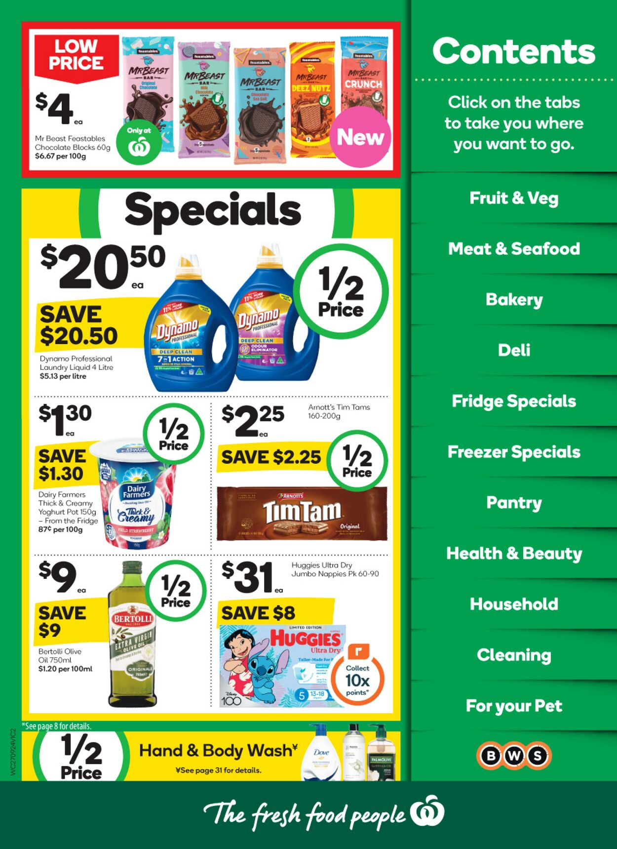 Catalogue Woolworths 27.09.2023 - 03.10.2023