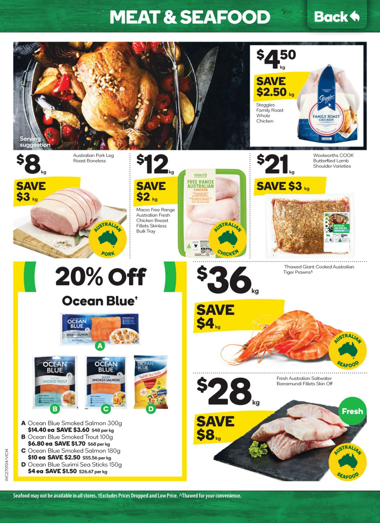 Catalogue Woolworths 27.09.2023 - 03.10.2023