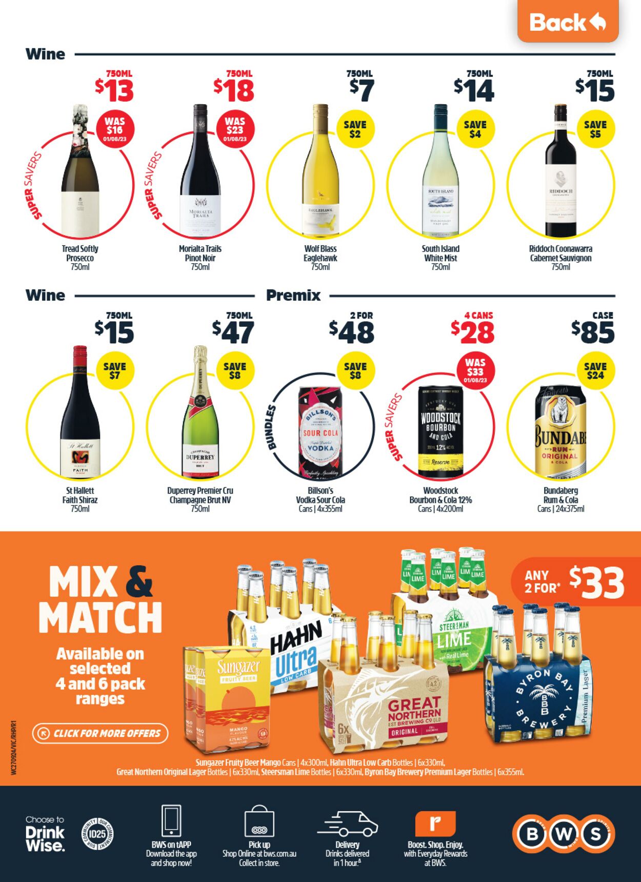 Catalogue Woolworths 27.09.2023 - 03.10.2023