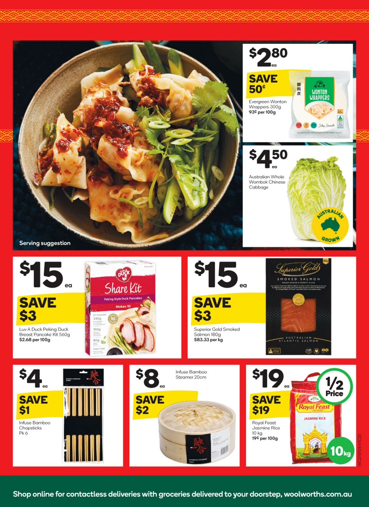 Catalogue Woolworths 27.09.2023 - 03.10.2023