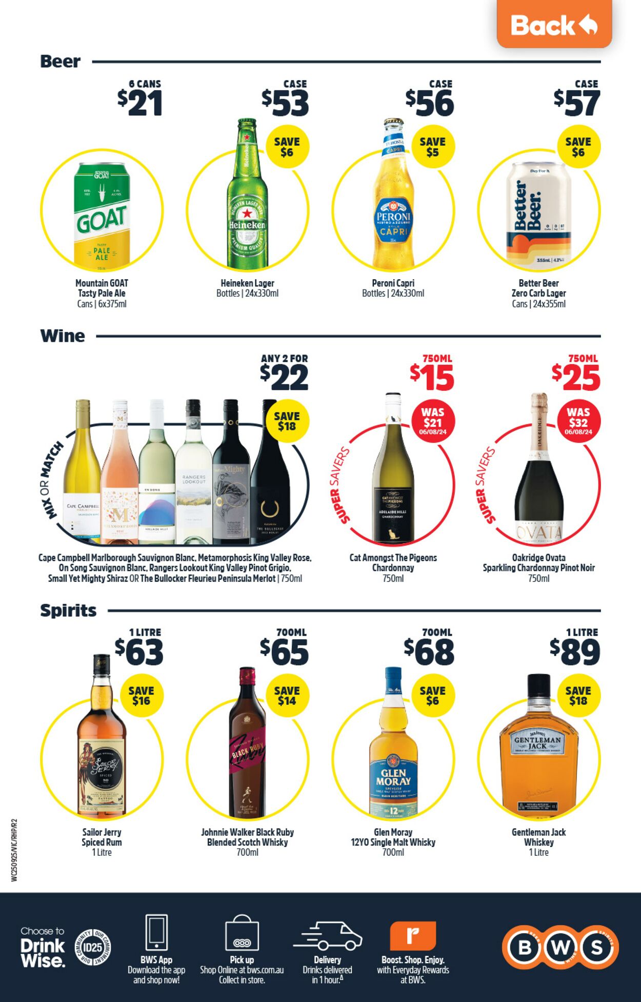 Catalogue Woolworths 25.09.2024 - 01.10.2024