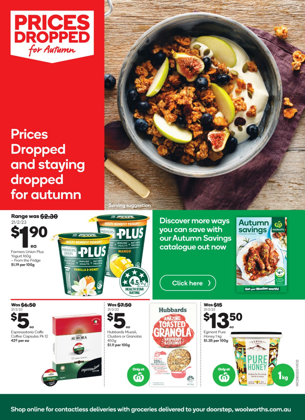 Catalogue Woolworths 08.03.2023 - 14.03.2023