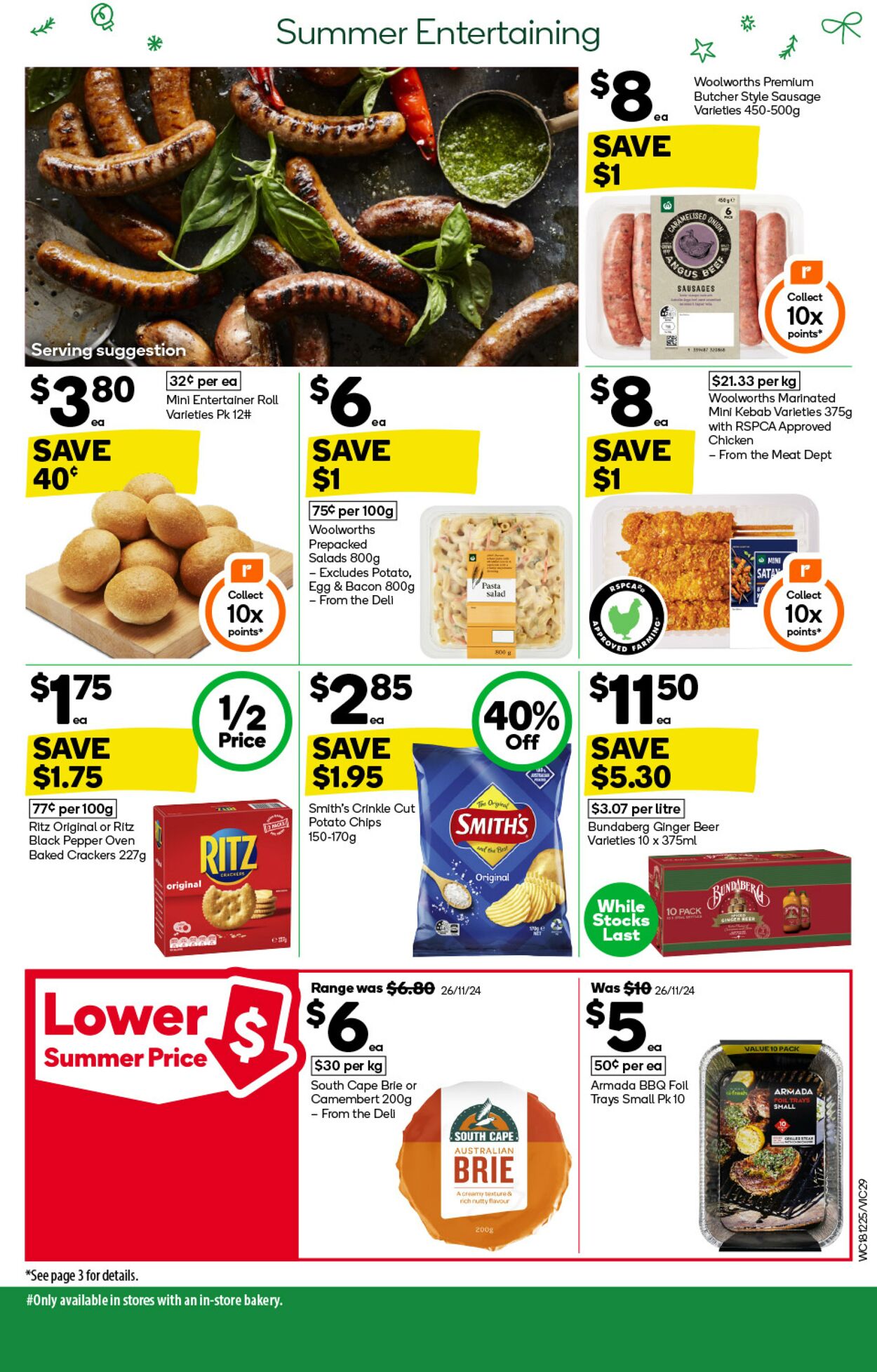 Catalogue Woolworths 18.12.2024 - 24.12.2024