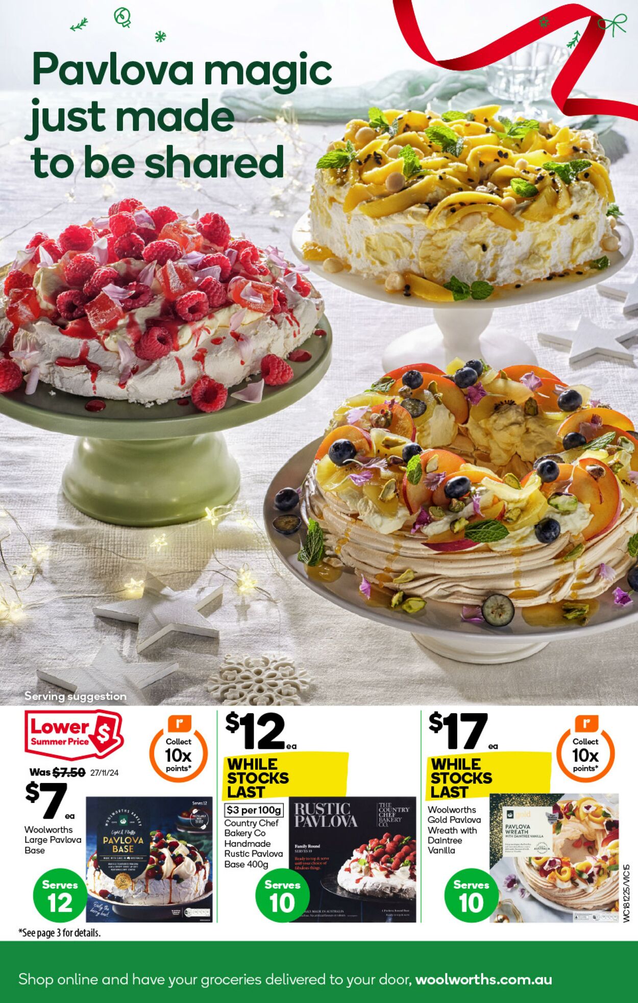 Catalogue Woolworths 18.12.2024 - 24.12.2024