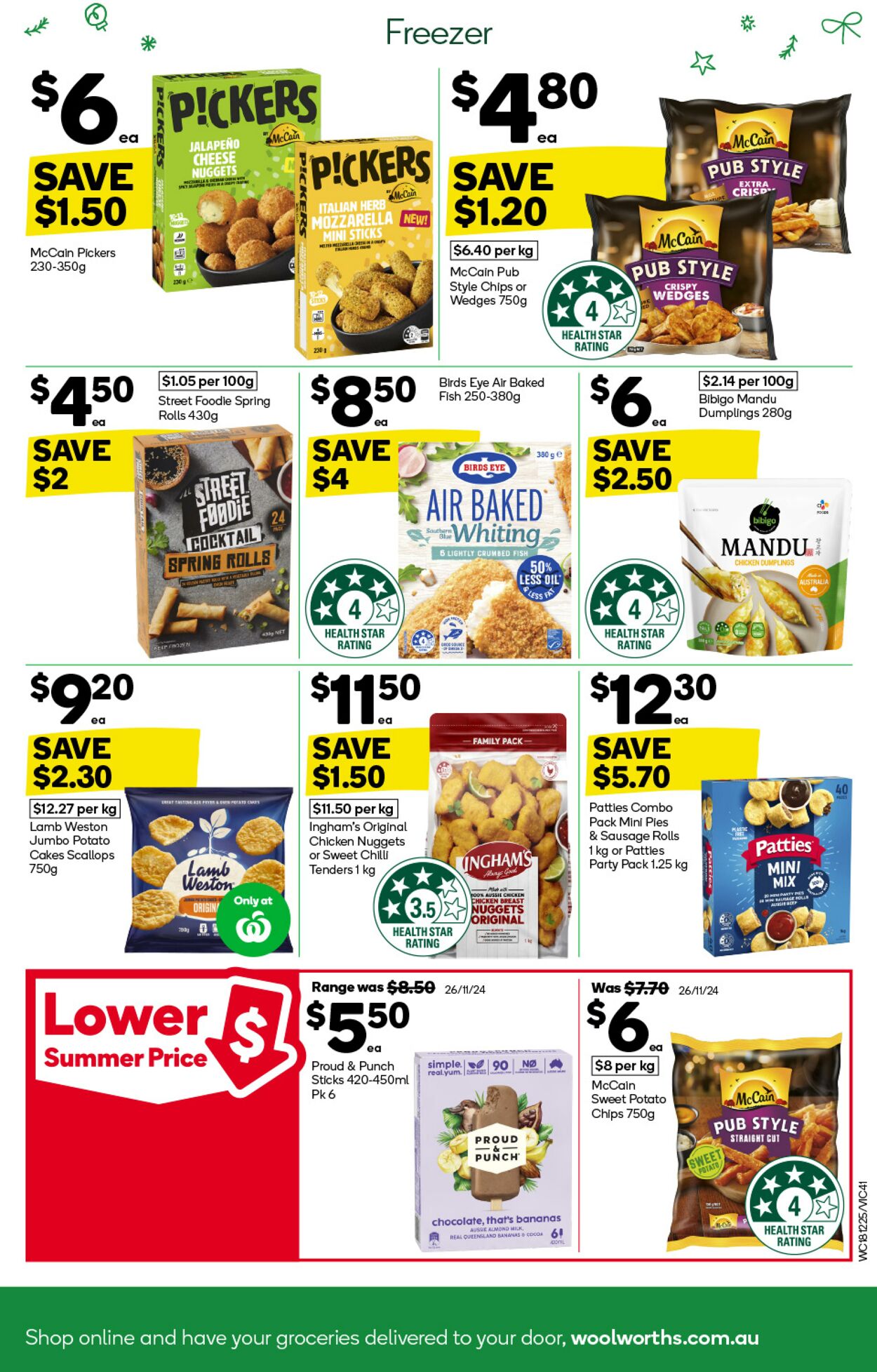 Catalogue Woolworths 18.12.2024 - 24.12.2024