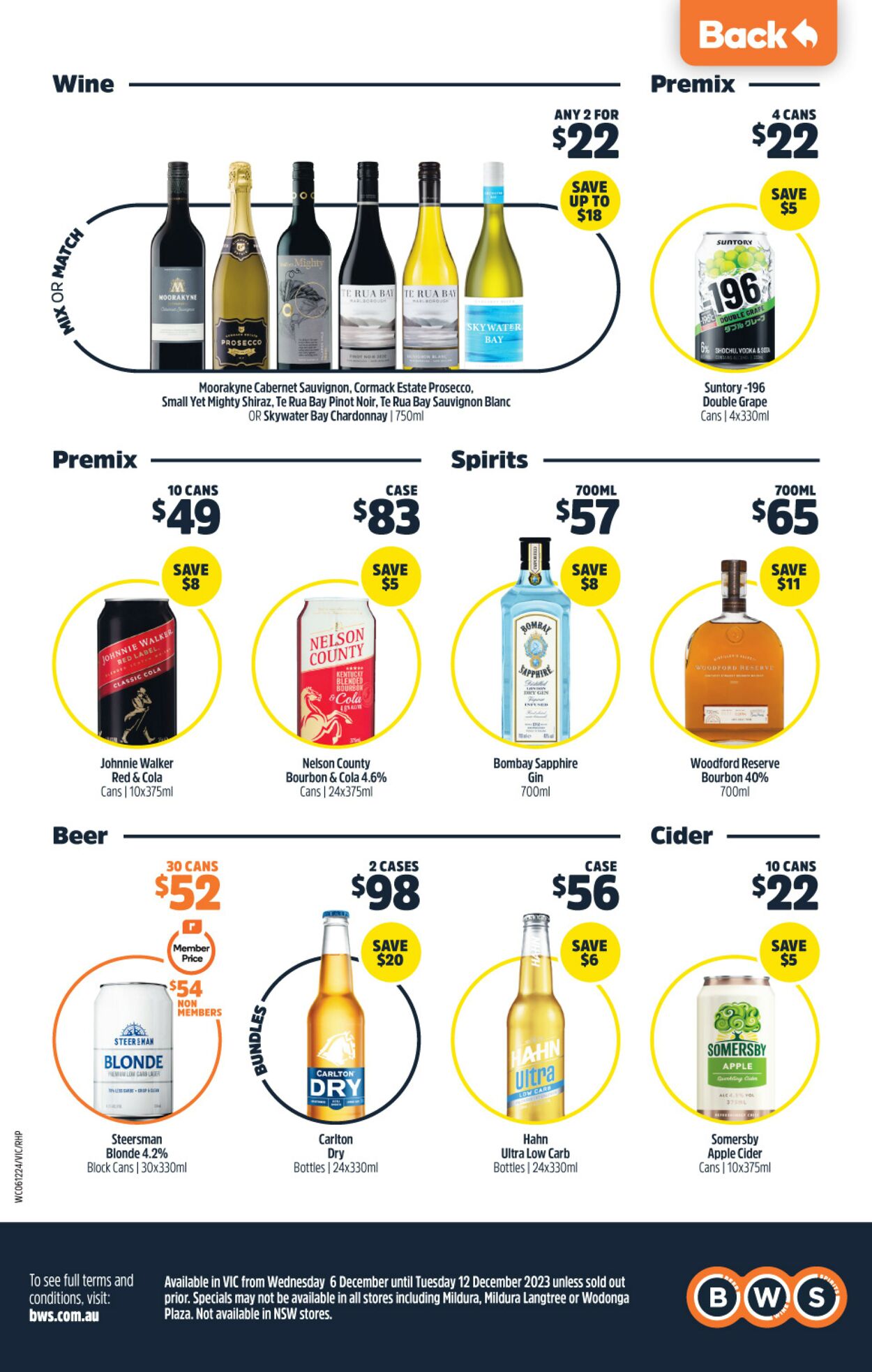 Catalogue Woolworths 06.12.2023 - 12.12.2023