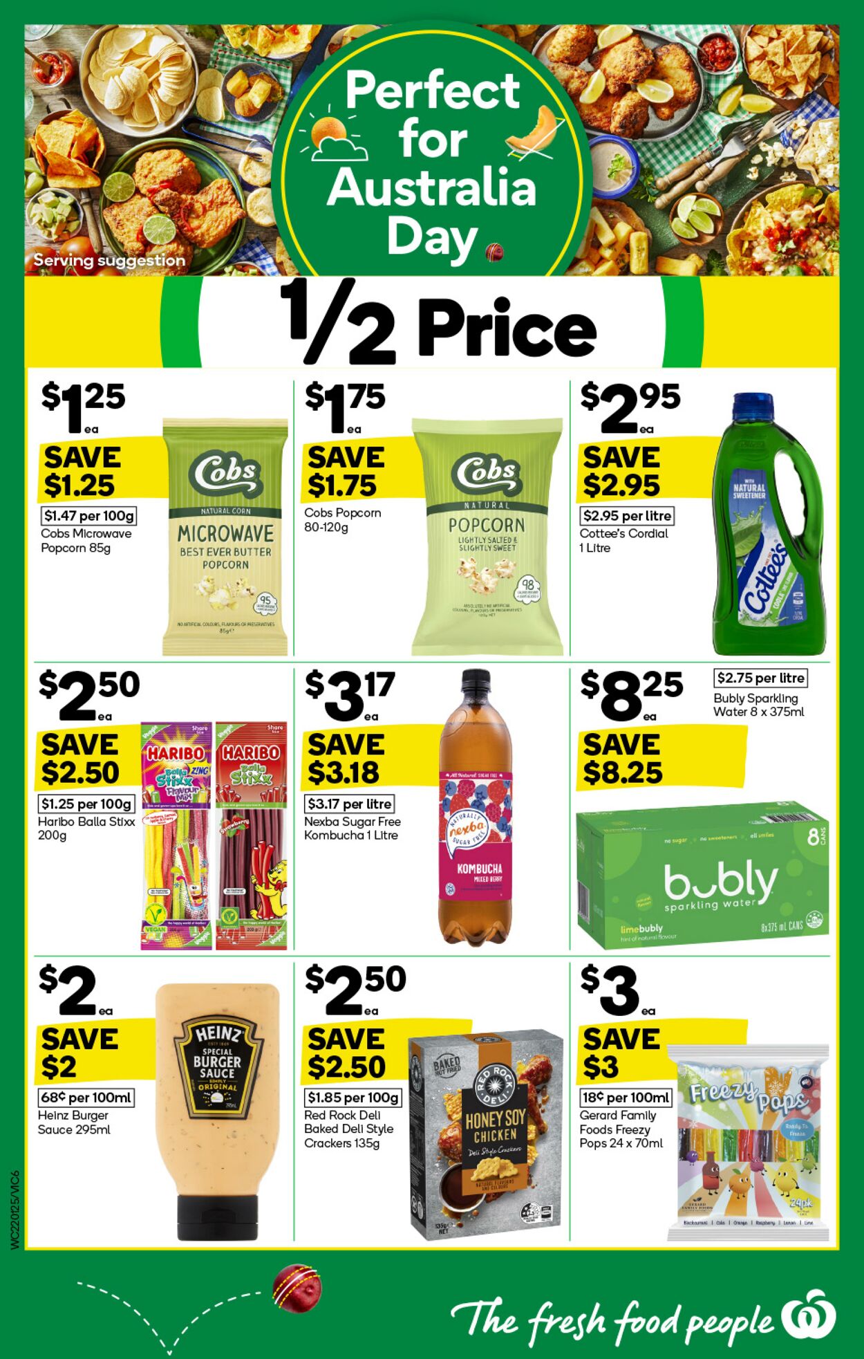 Catalogue Woolworths 22.01.2025 - 28.01.2025