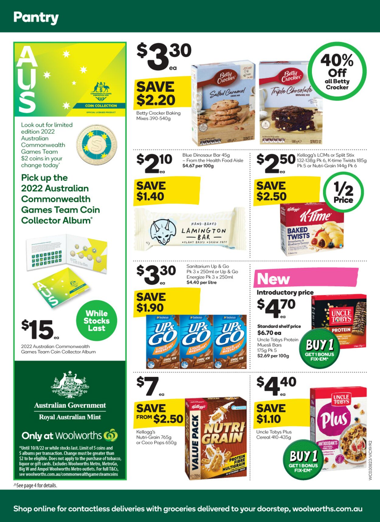 Catalogue Woolworths 03.08.2022 - 09.08.2022