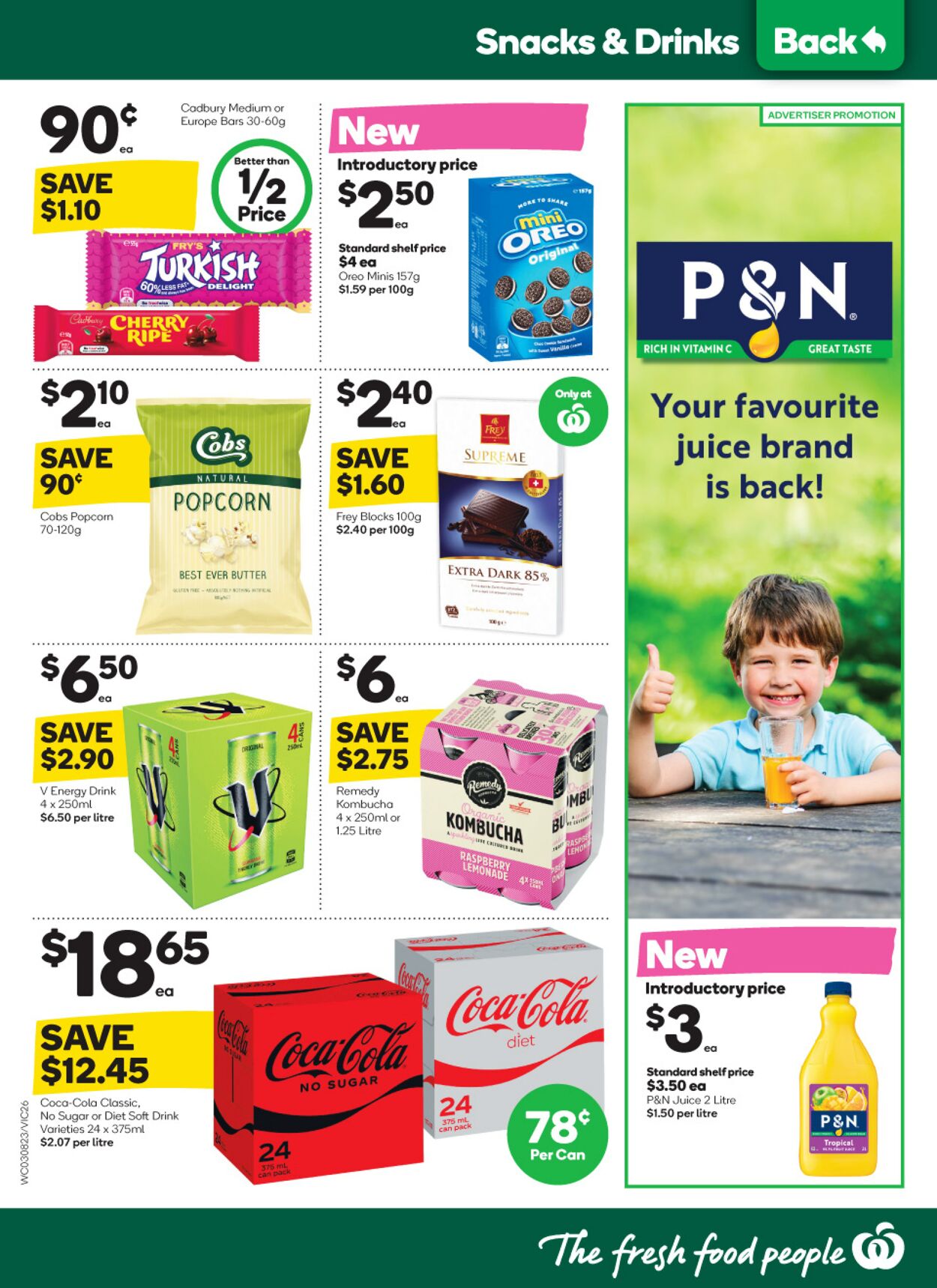 Catalogue Woolworths 03.08.2022 - 09.08.2022