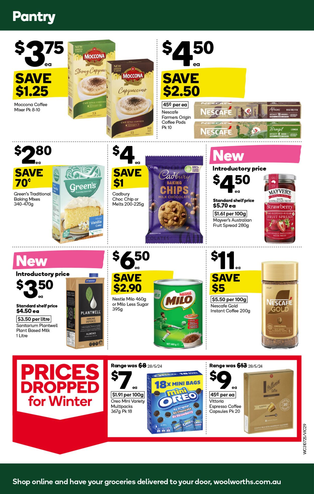 Catalogue Woolworths 31.07.2024 - 06.08.2024