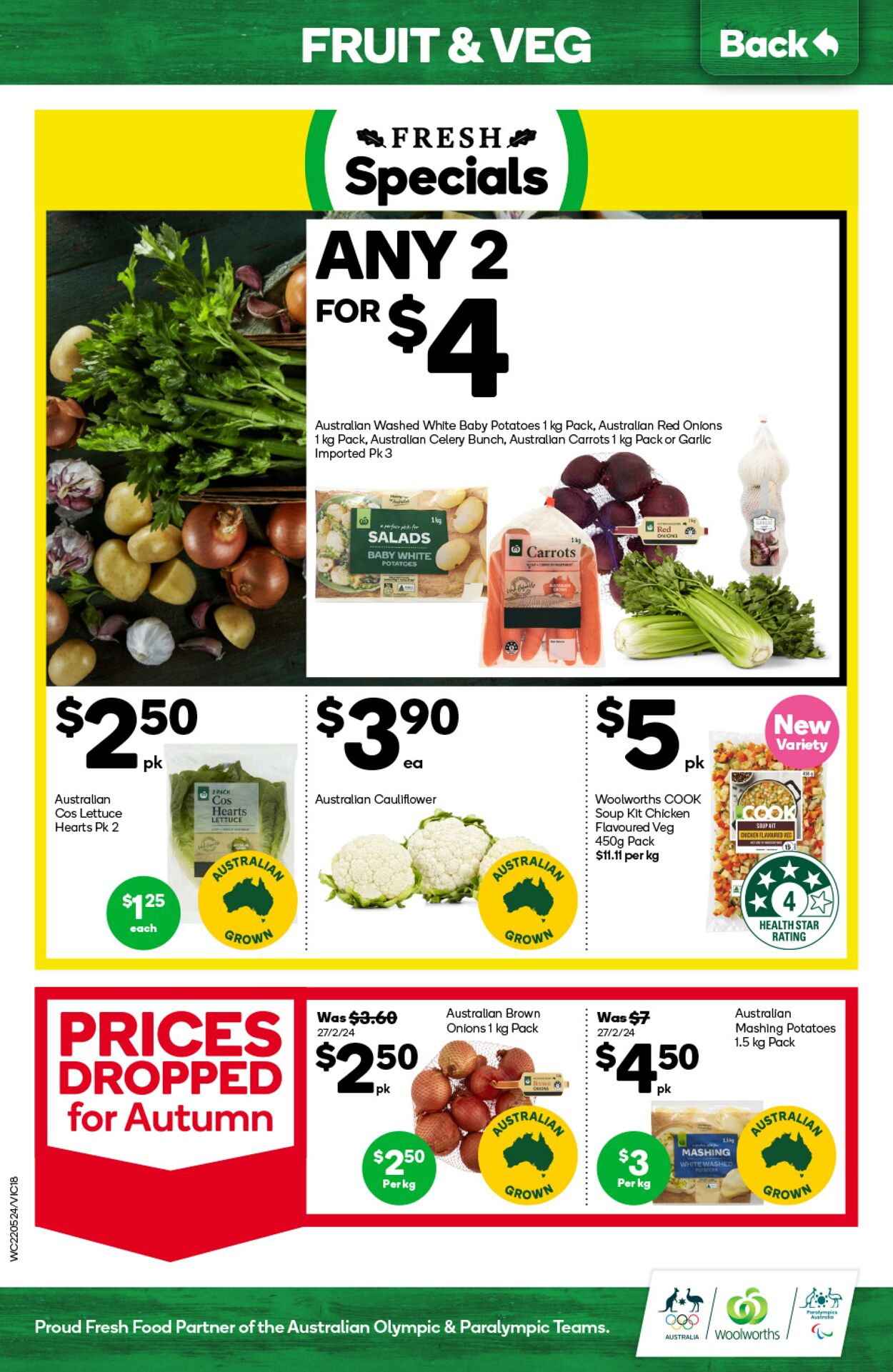 Catalogue Woolworths 22.05.2024 - 28.05.2024