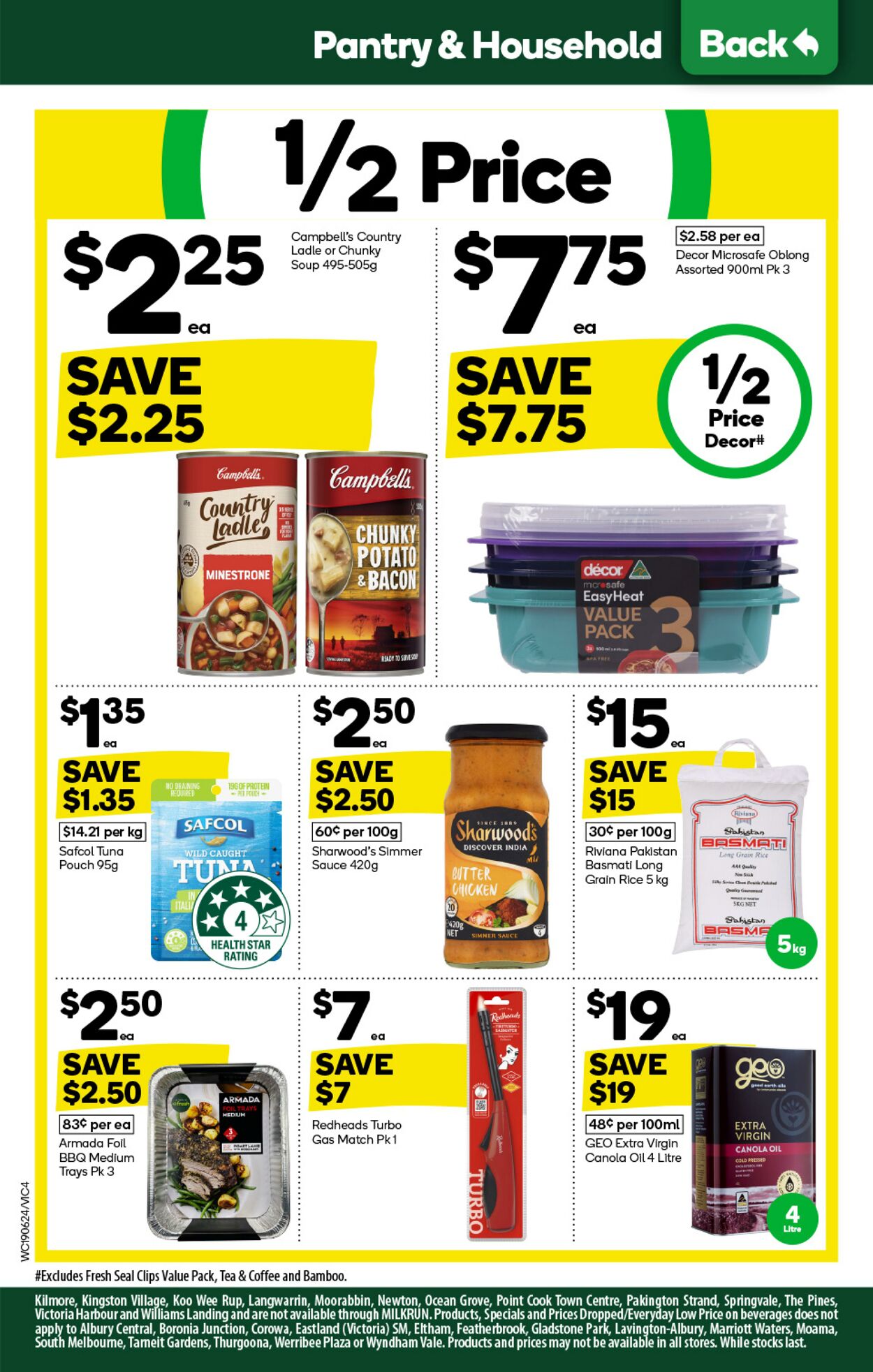 Catalogue Woolworths 19.06.2024 - 25.06.2024