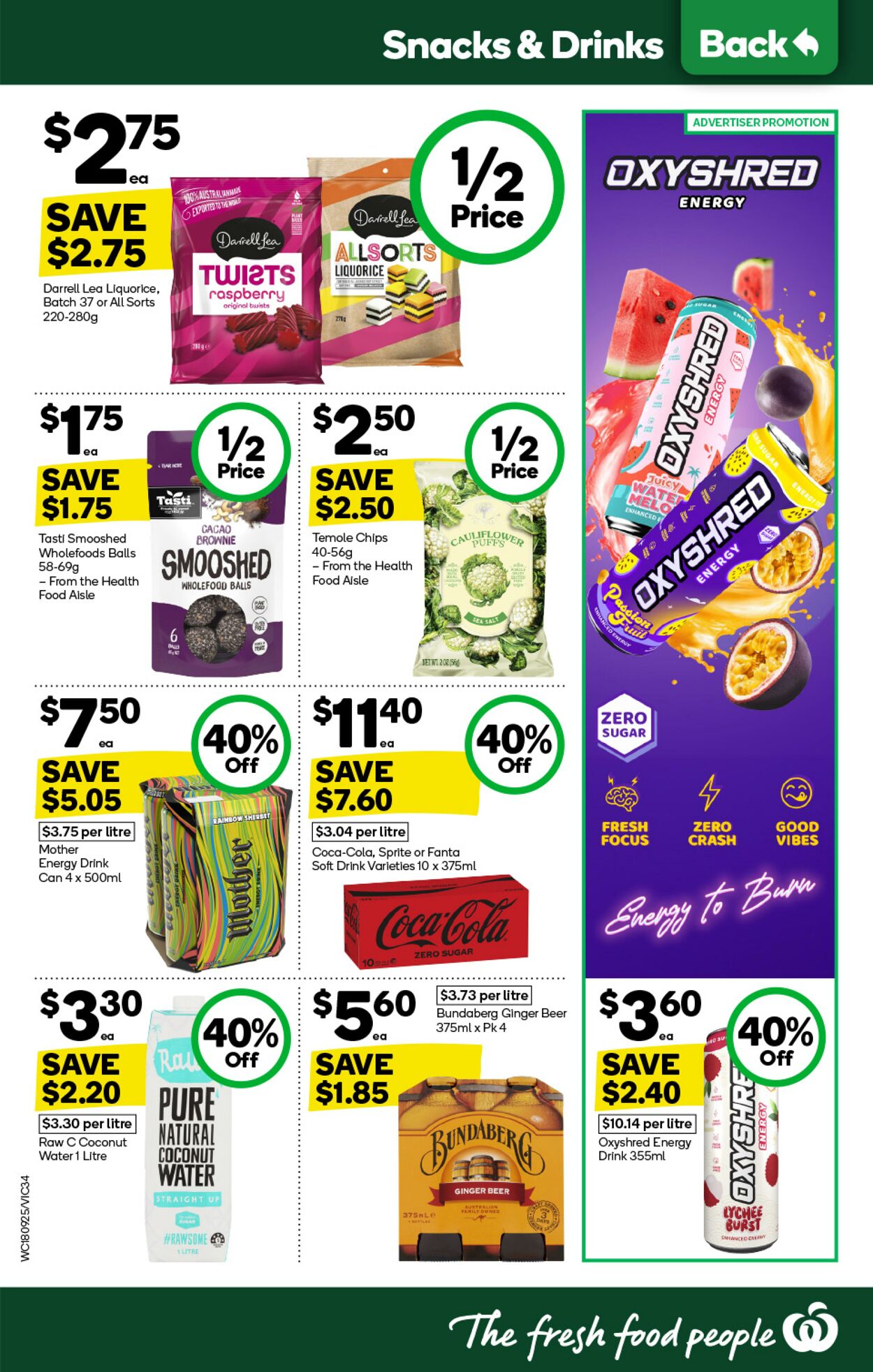 Catalogue Woolworths 18.09.2024 - 24.09.2024