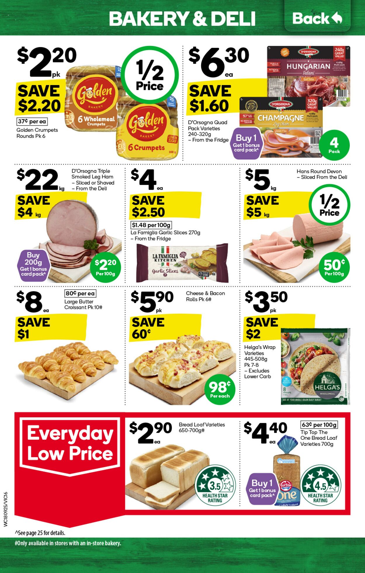 Catalogue Woolworths 18.09.2024 - 24.09.2024