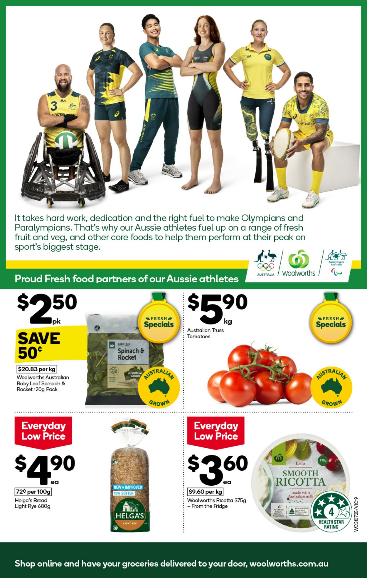 Catalogue Woolworths 31.07.2024 - 06.08.2024