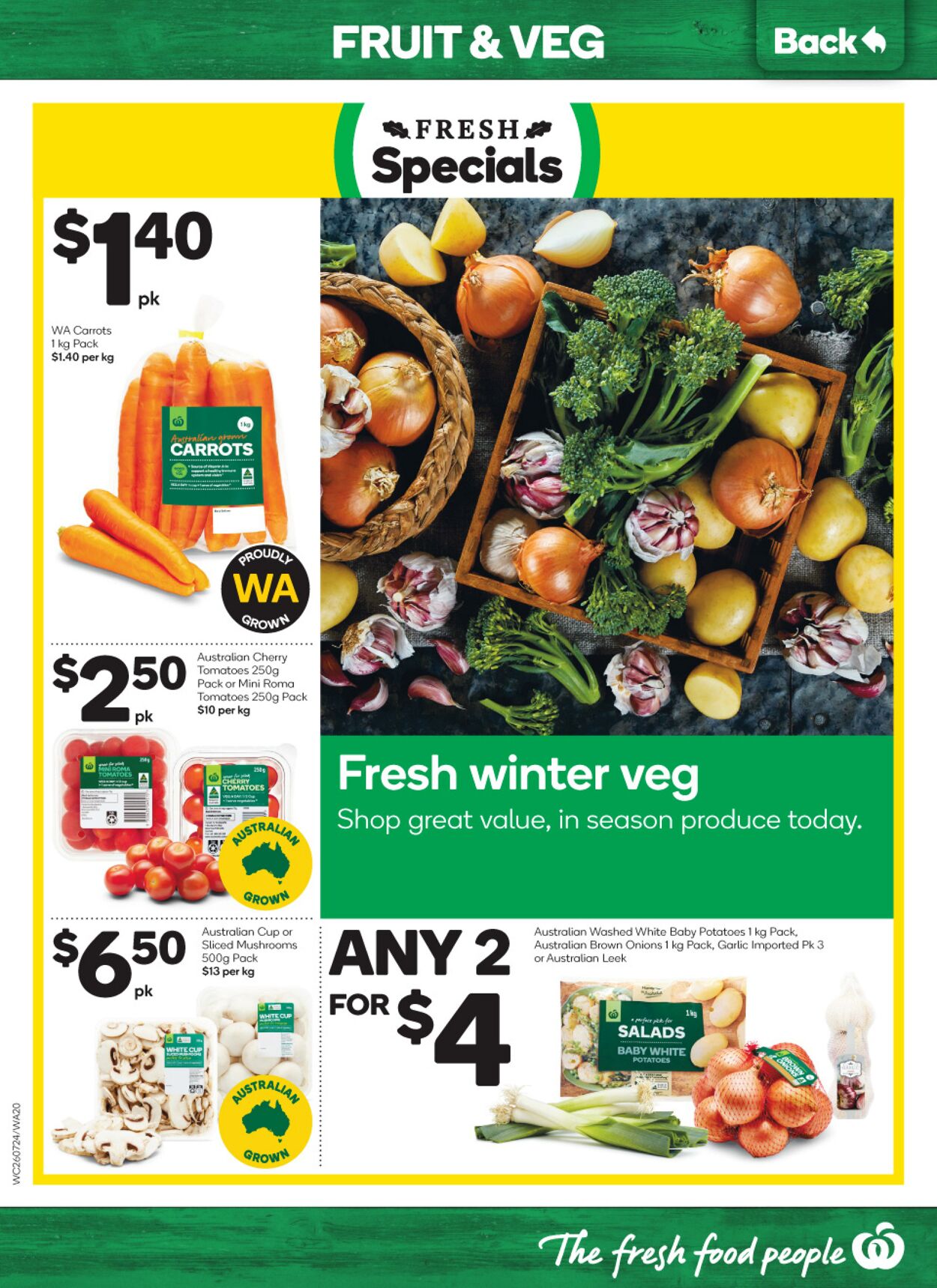 Catalogue Woolworths 26.07.2023 - 01.08.2023