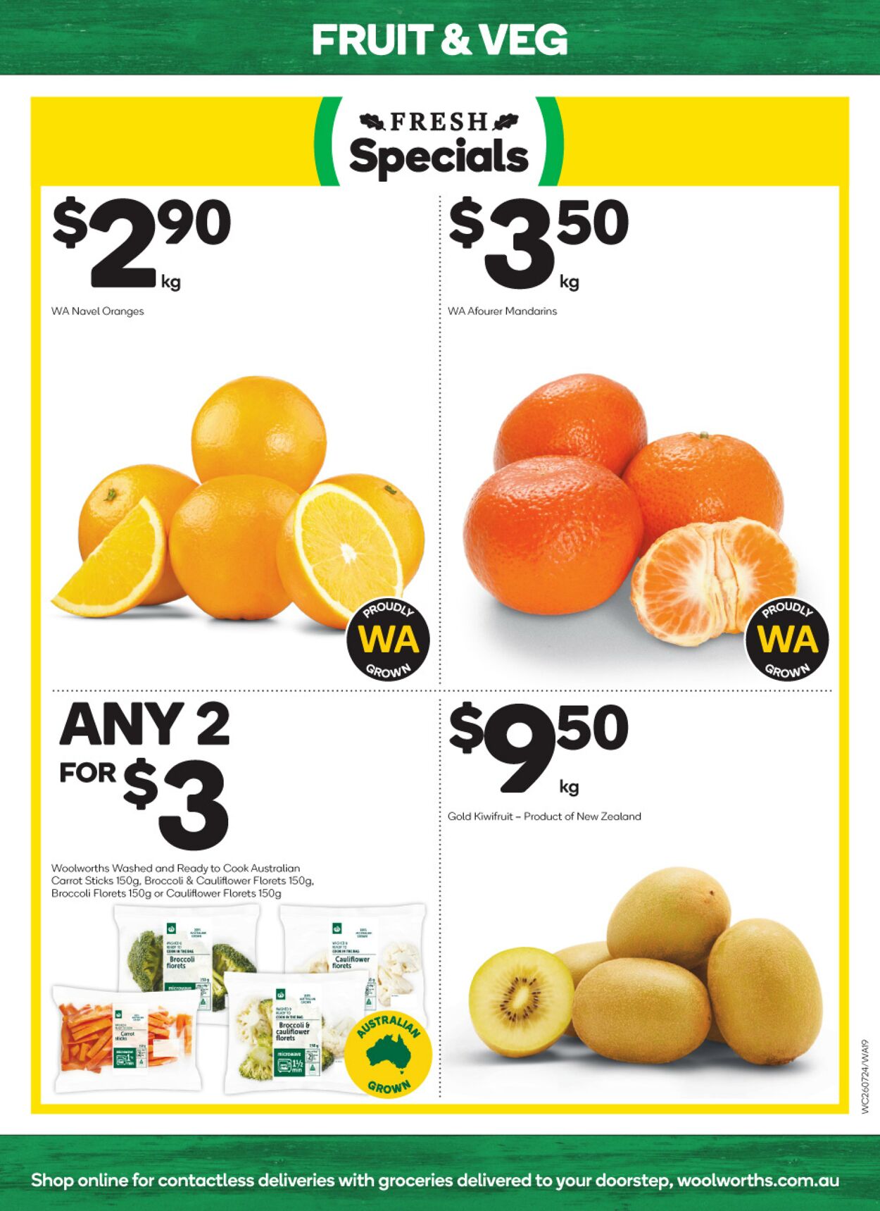 Catalogue Woolworths 26.07.2023 - 01.08.2023