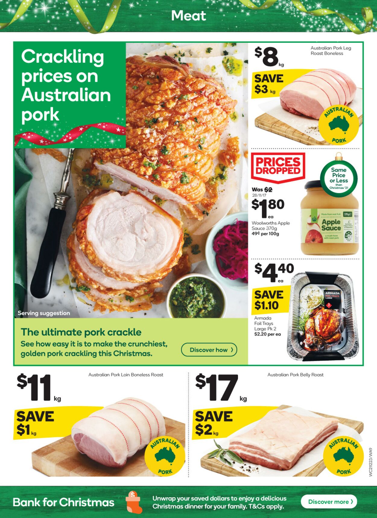 Catalogue Woolworths 21.12.2022 - 27.12.2022