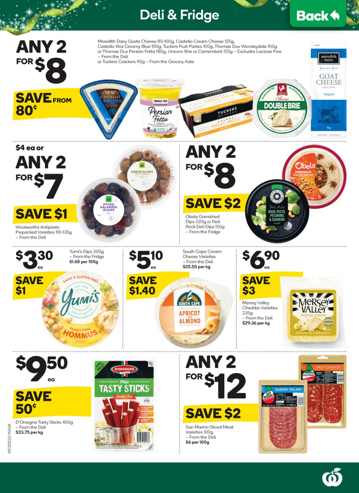 Catalogue Woolworths 21.12.2022 - 27.12.2022