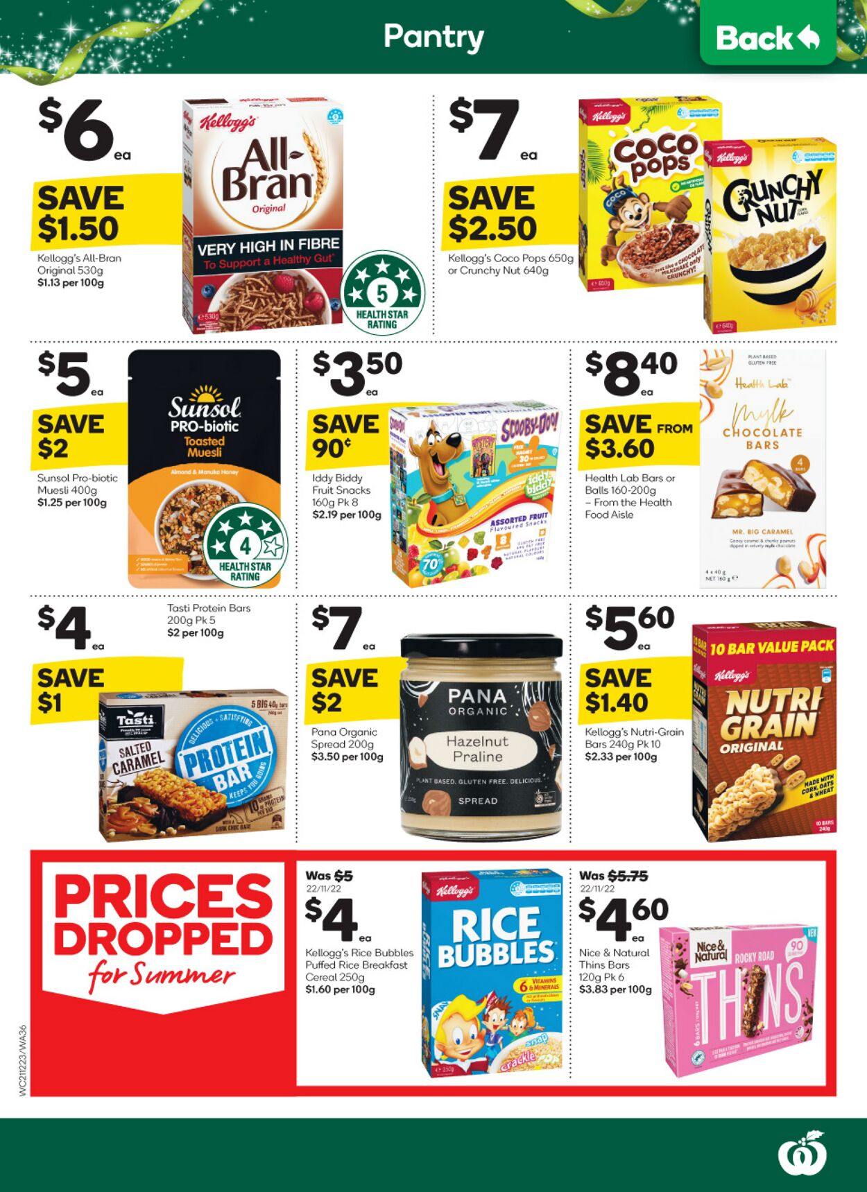 Catalogue Woolworths 21.12.2022 - 27.12.2022