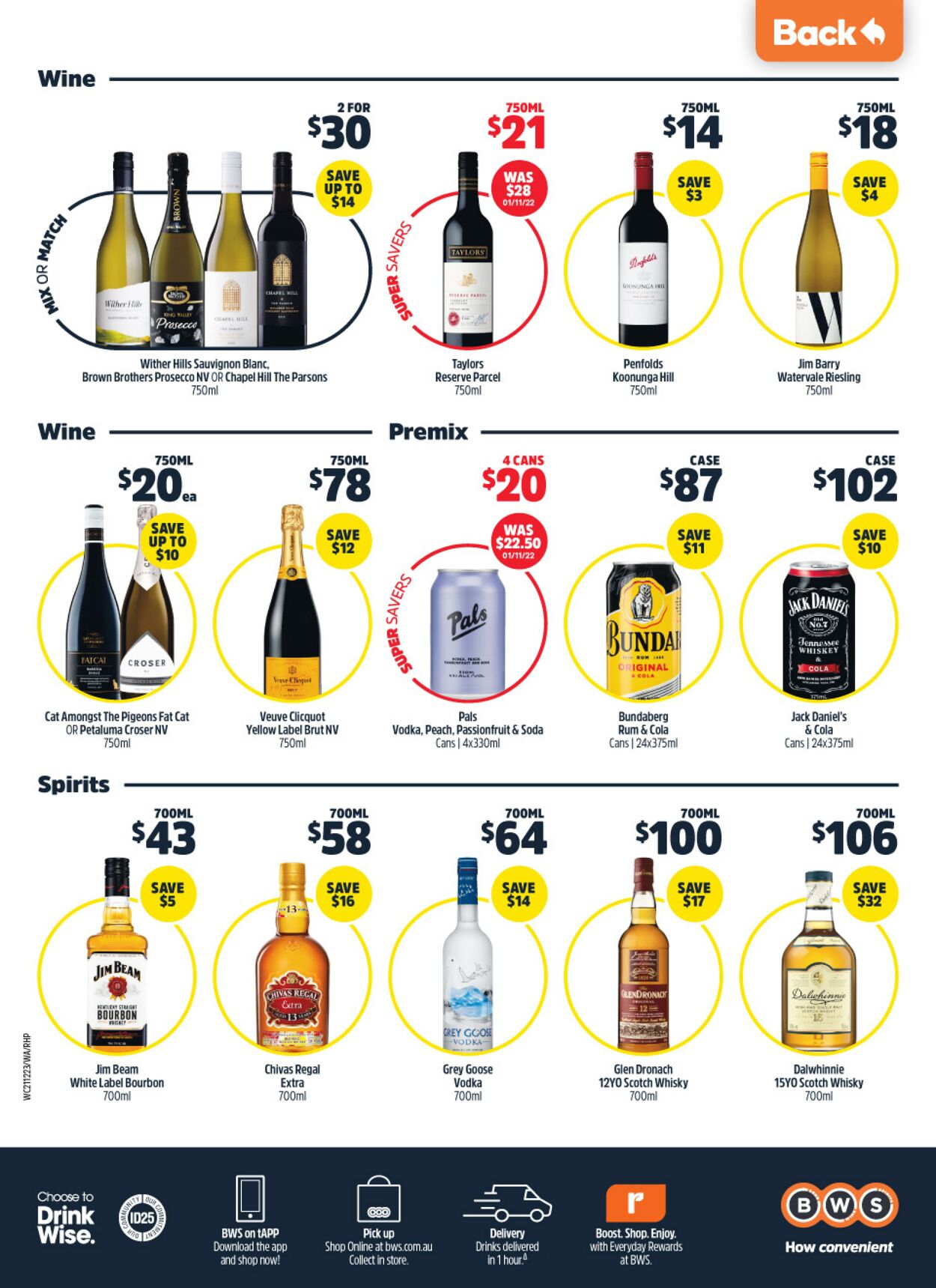 Catalogue Woolworths 21.12.2022 - 27.12.2022