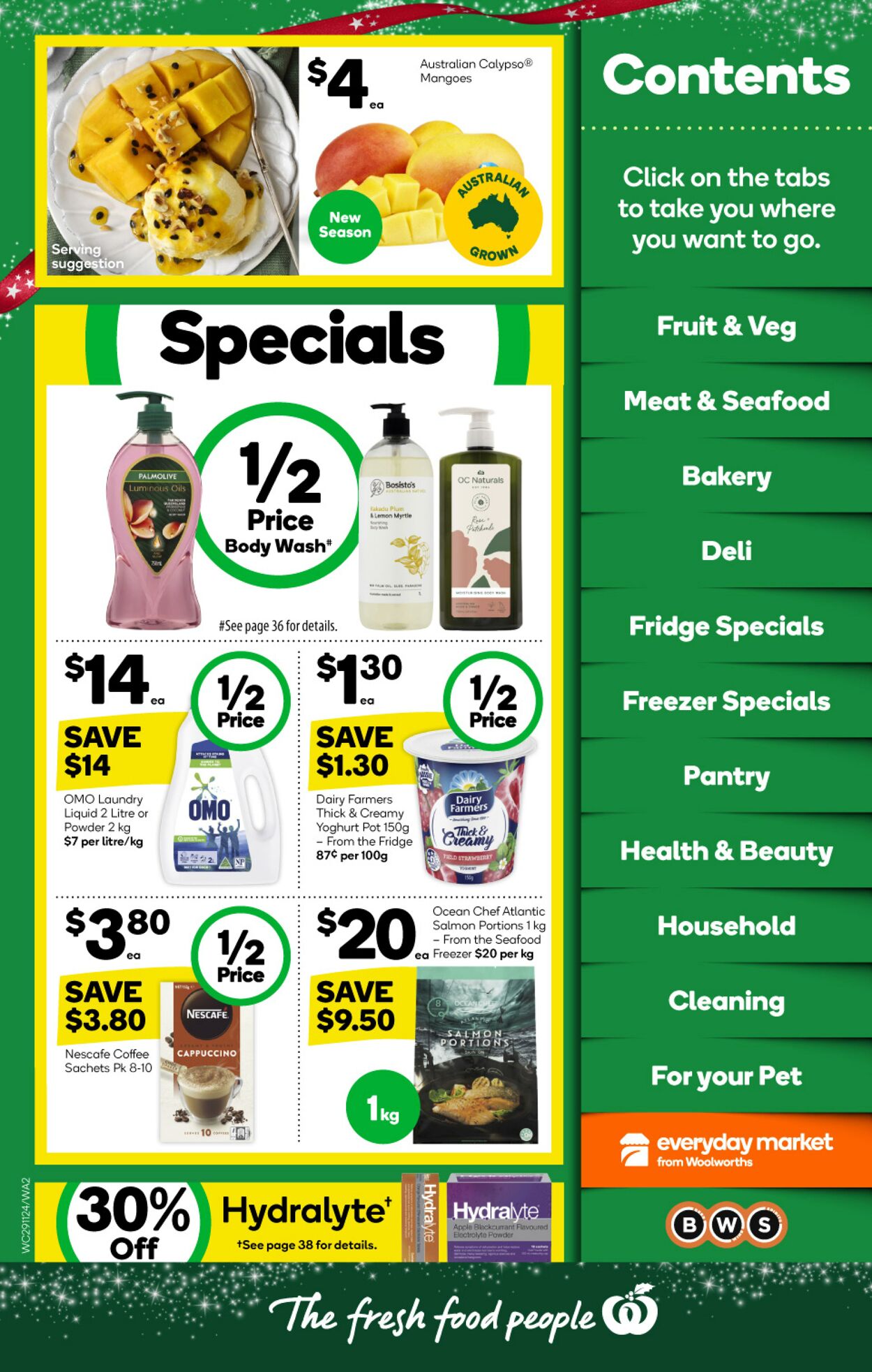Catalogue Woolworths 29.11.2023 - 05.12.2023