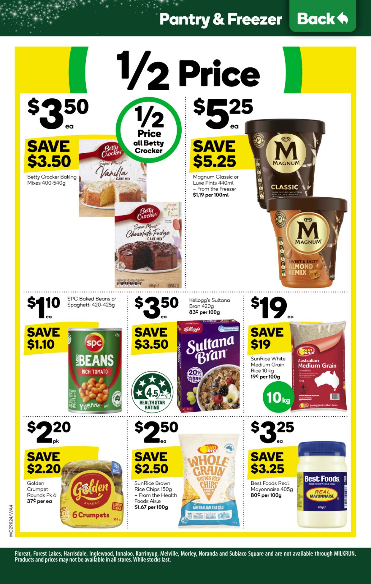 Catalogue Woolworths 29.11.2023 - 05.12.2023