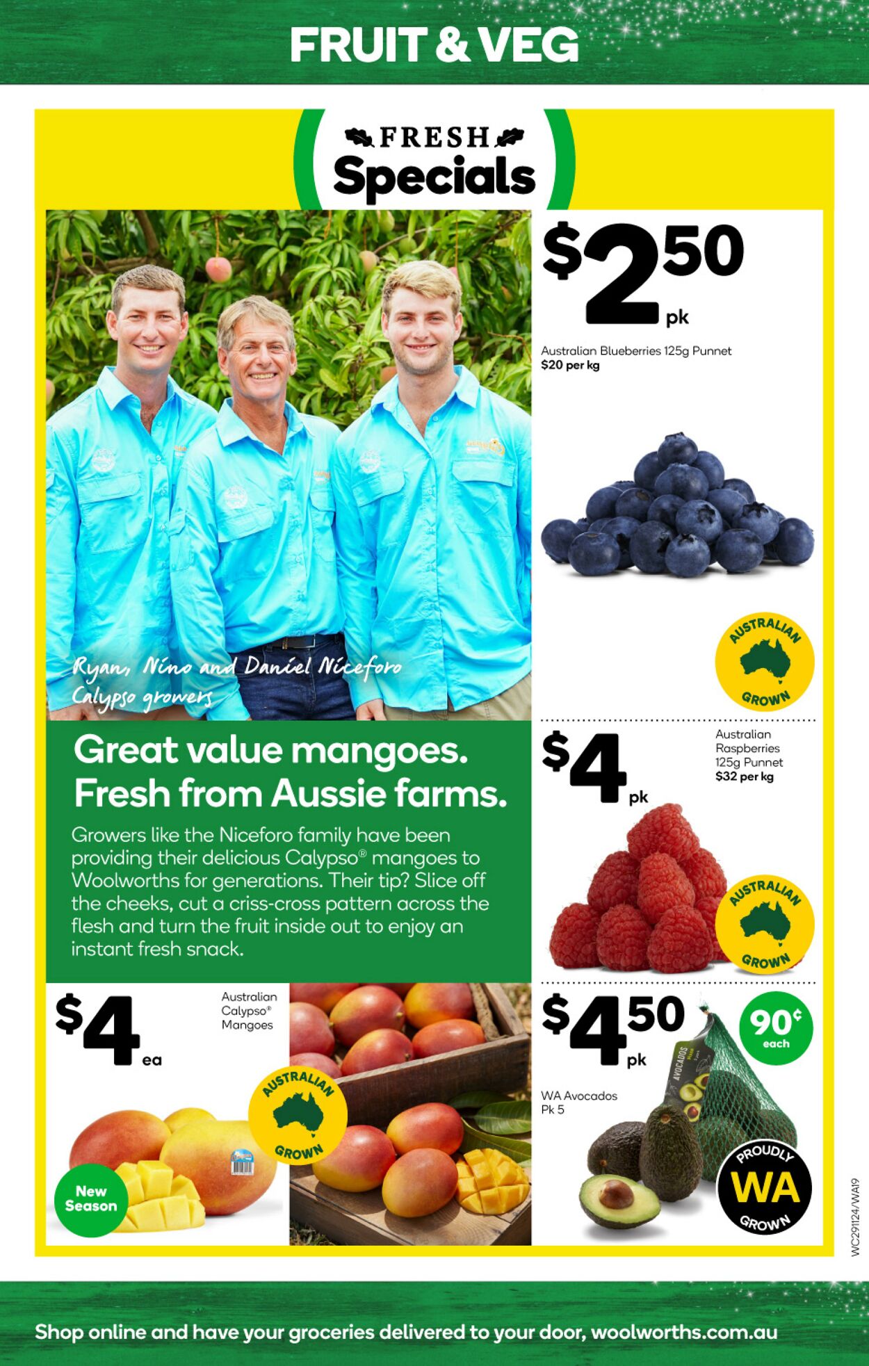 Catalogue Woolworths 29.11.2023 - 05.12.2023