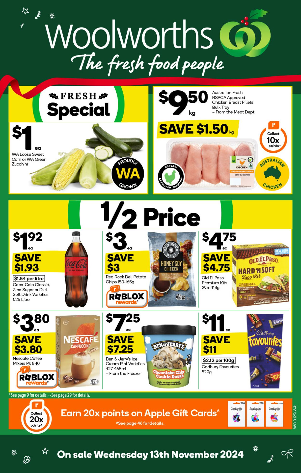 Catalogue Woolworths - Weekly Specials Catalogue WA 13 Nov, 2024 - 19 Nov, 2024