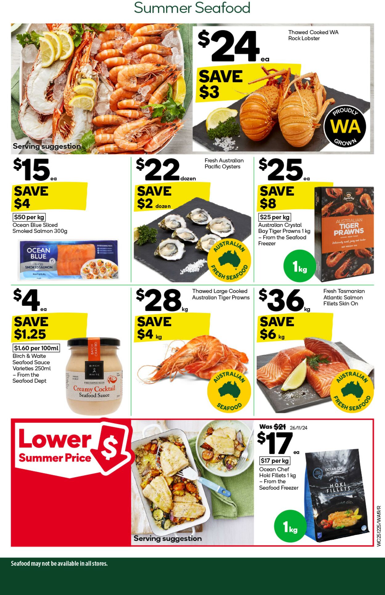 Catalogue Woolworths 25.12.2024 - 31.12.2024