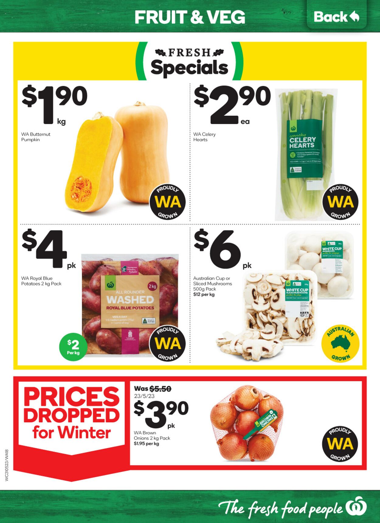 Catalogue Woolworths 31.05.2023 - 06.06.2023