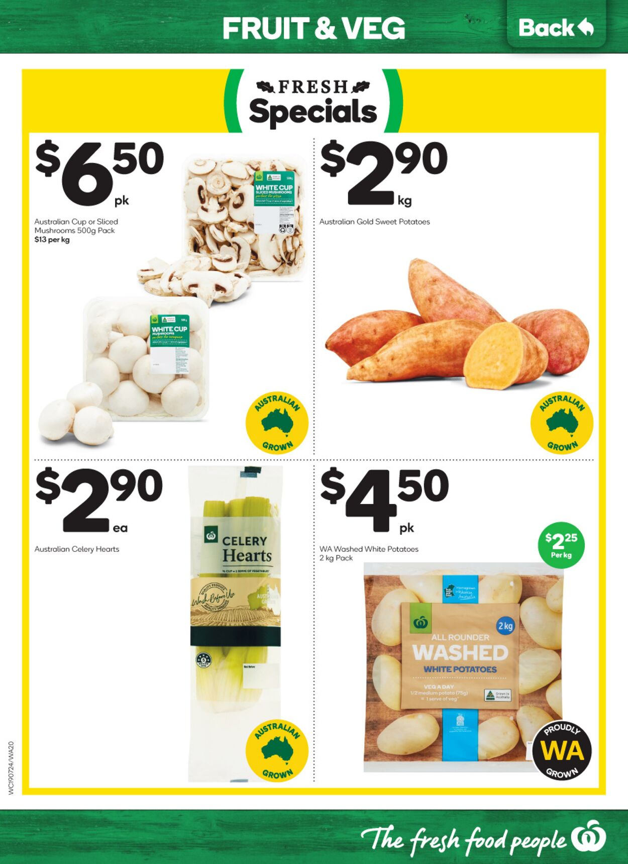 Catalogue Woolworths 19.07.2023 - 25.07.2023