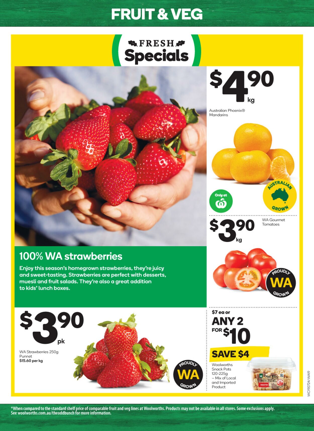 Catalogue Woolworths 19.07.2023 - 25.07.2023