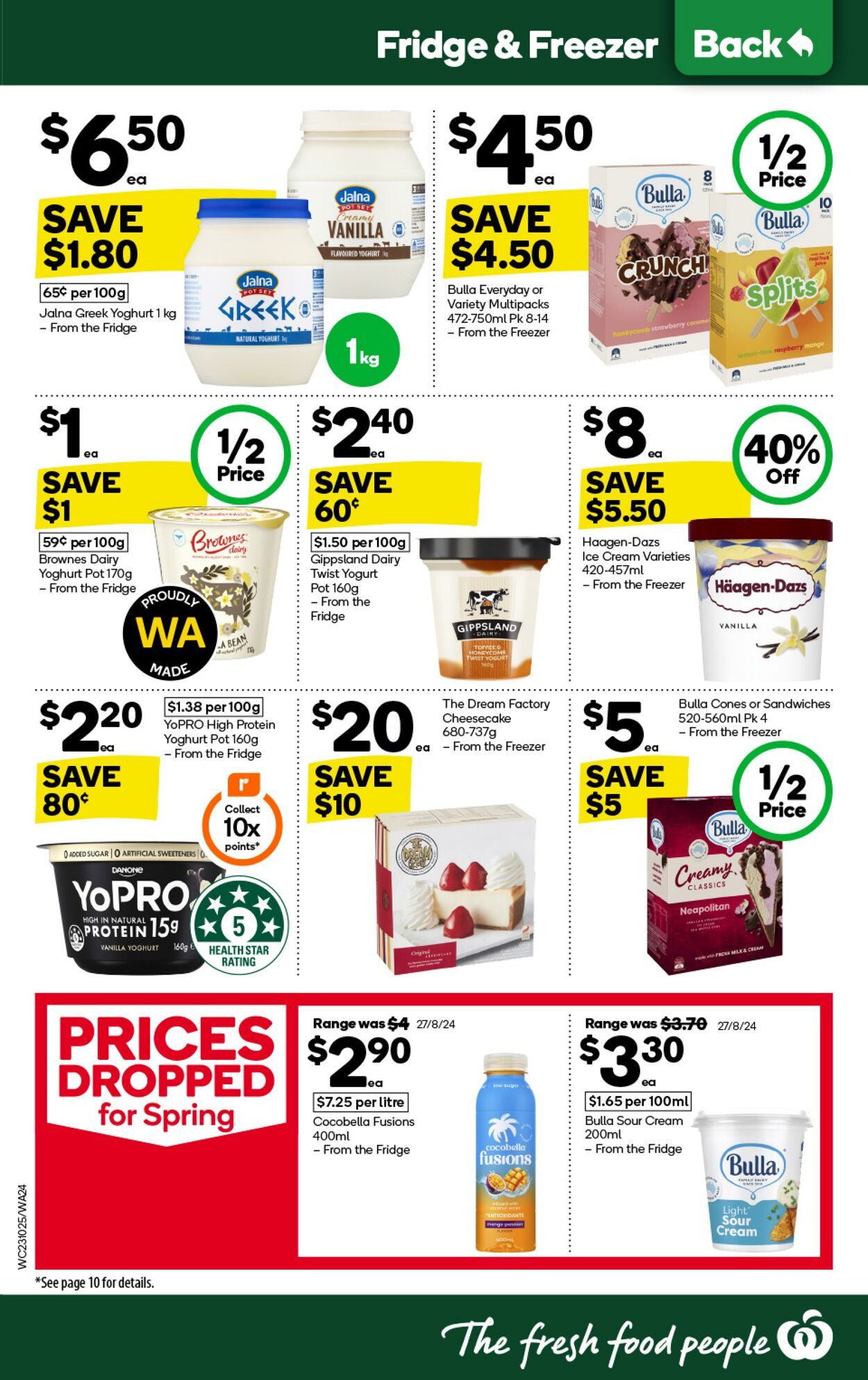 Catalogue Woolworths 23.10.2024 - 29.10.2024