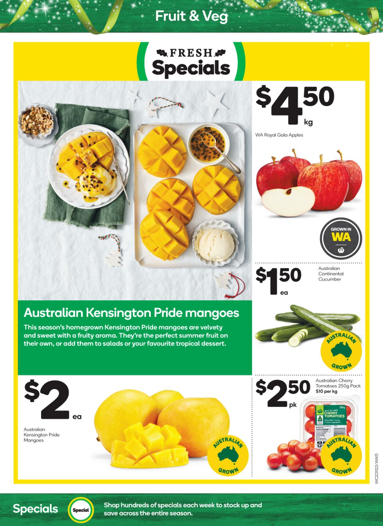 Catalogue Woolworths 23.11.2022 - 29.11.2022