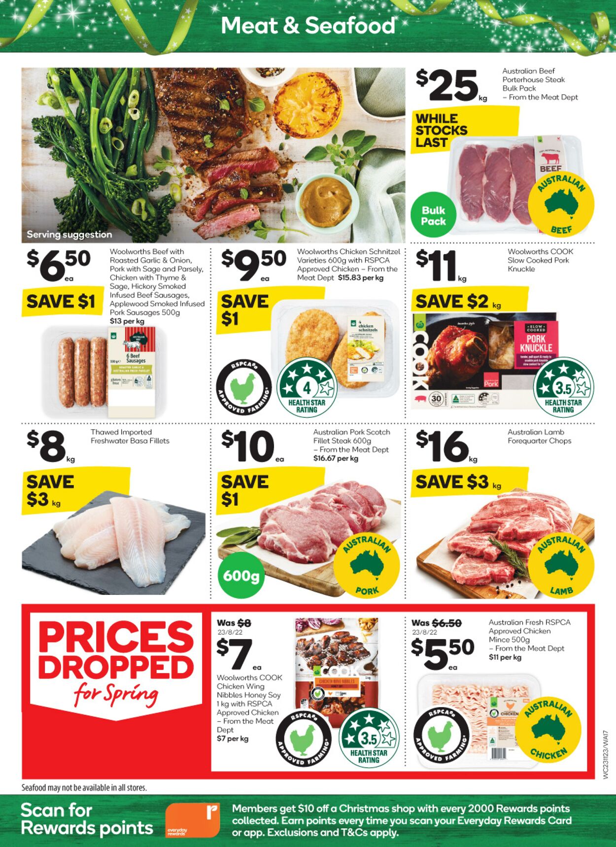 Catalogue Woolworths 23.11.2022 - 29.11.2022