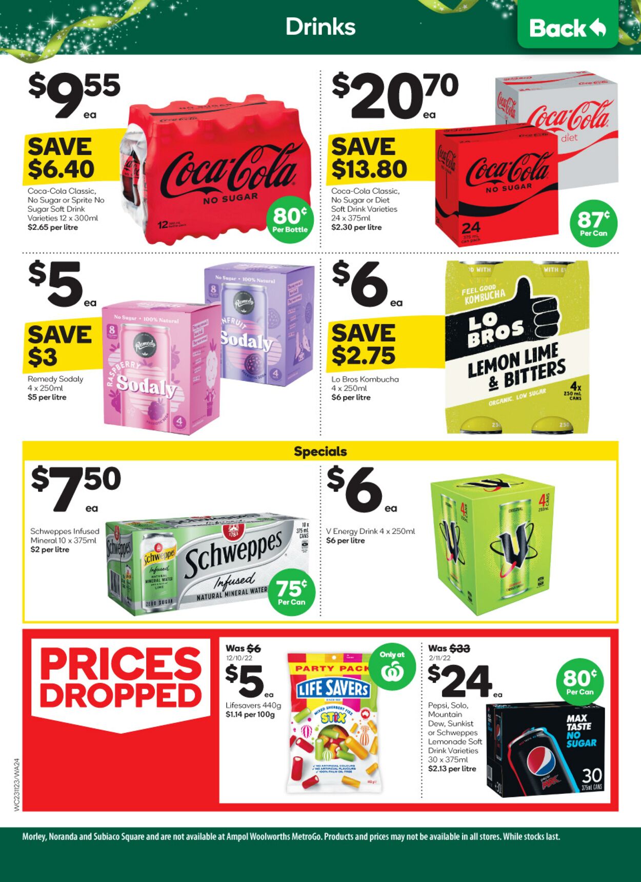 Catalogue Woolworths 23.11.2022 - 29.11.2022