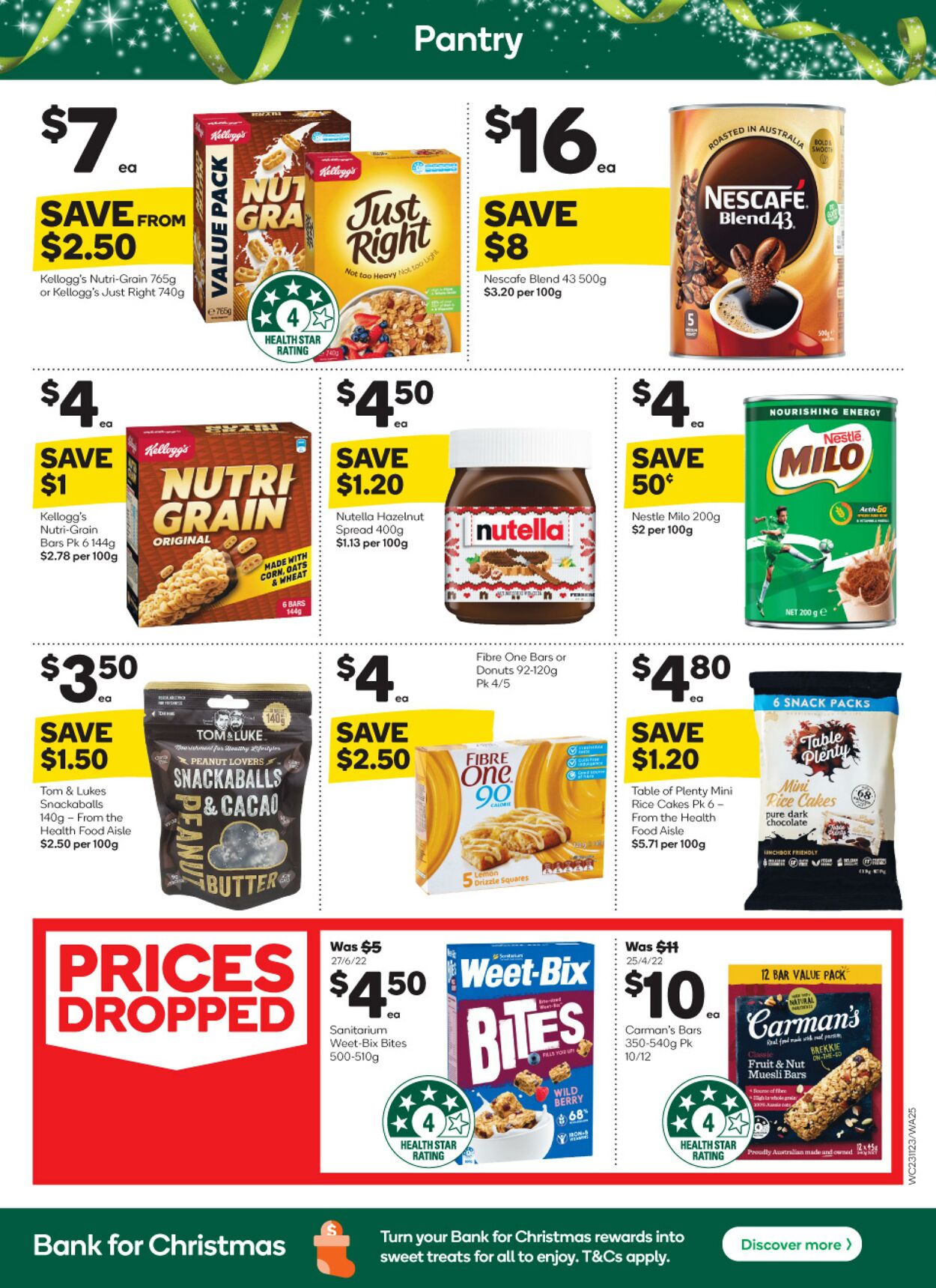 Catalogue Woolworths 23.11.2022 - 29.11.2022