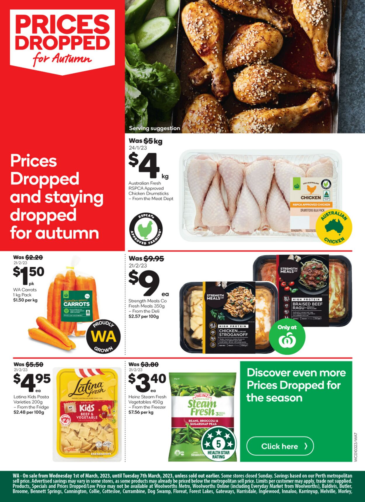 Catalogue Woolworths 01.03.2023 - 07.03.2023