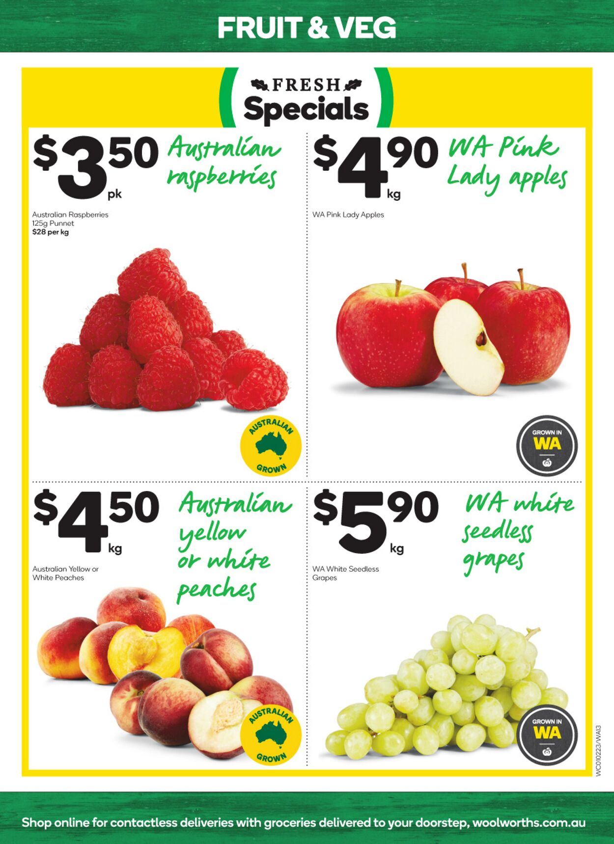 Catalogue Woolworths 01.02.2023 - 07.02.2023