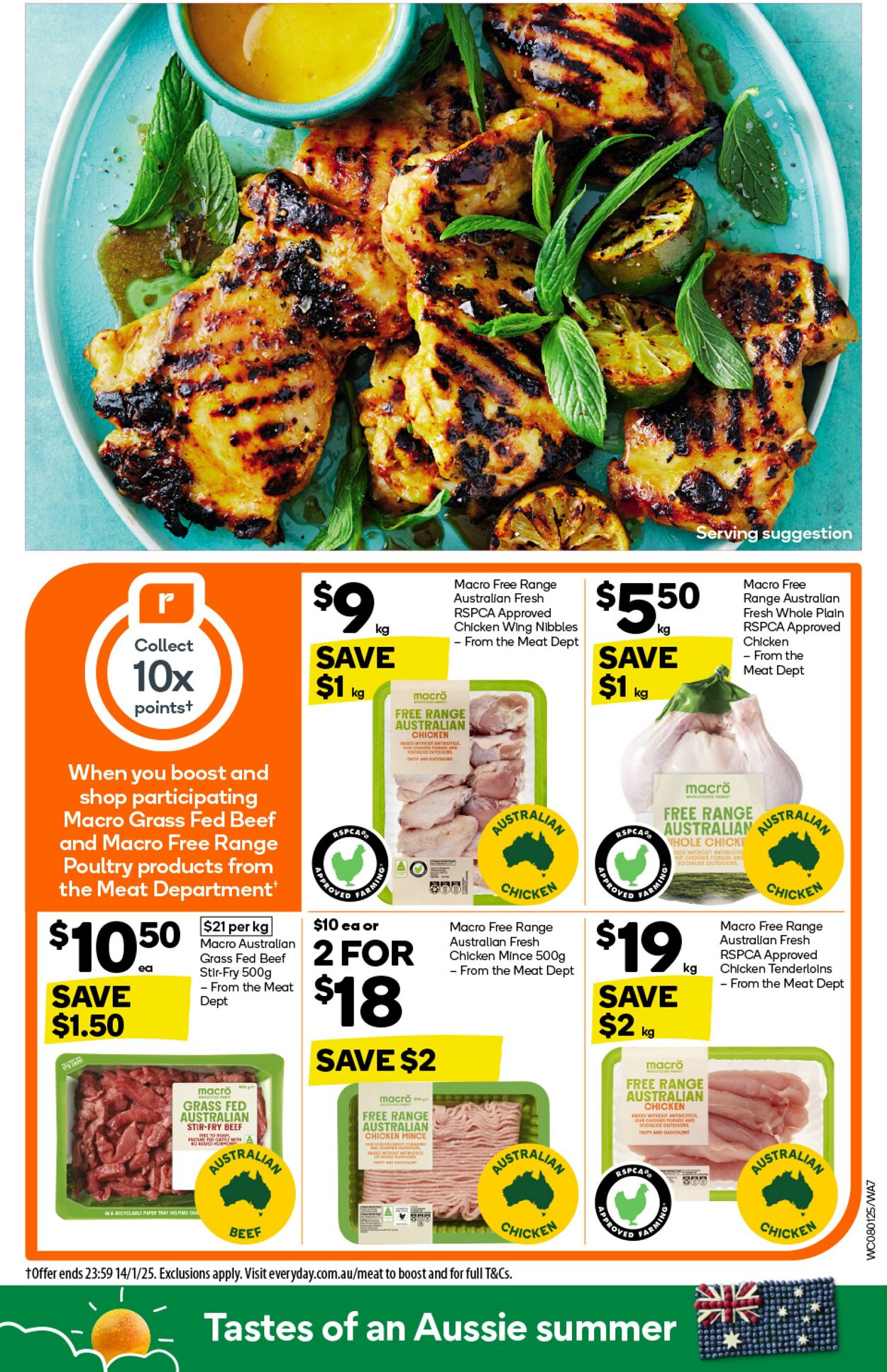 Catalogue Woolworths 08.01.2025 - 14.01.2025