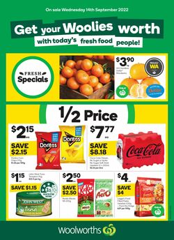 Catalogue Woolworths 14.09.2022-20.09.2022