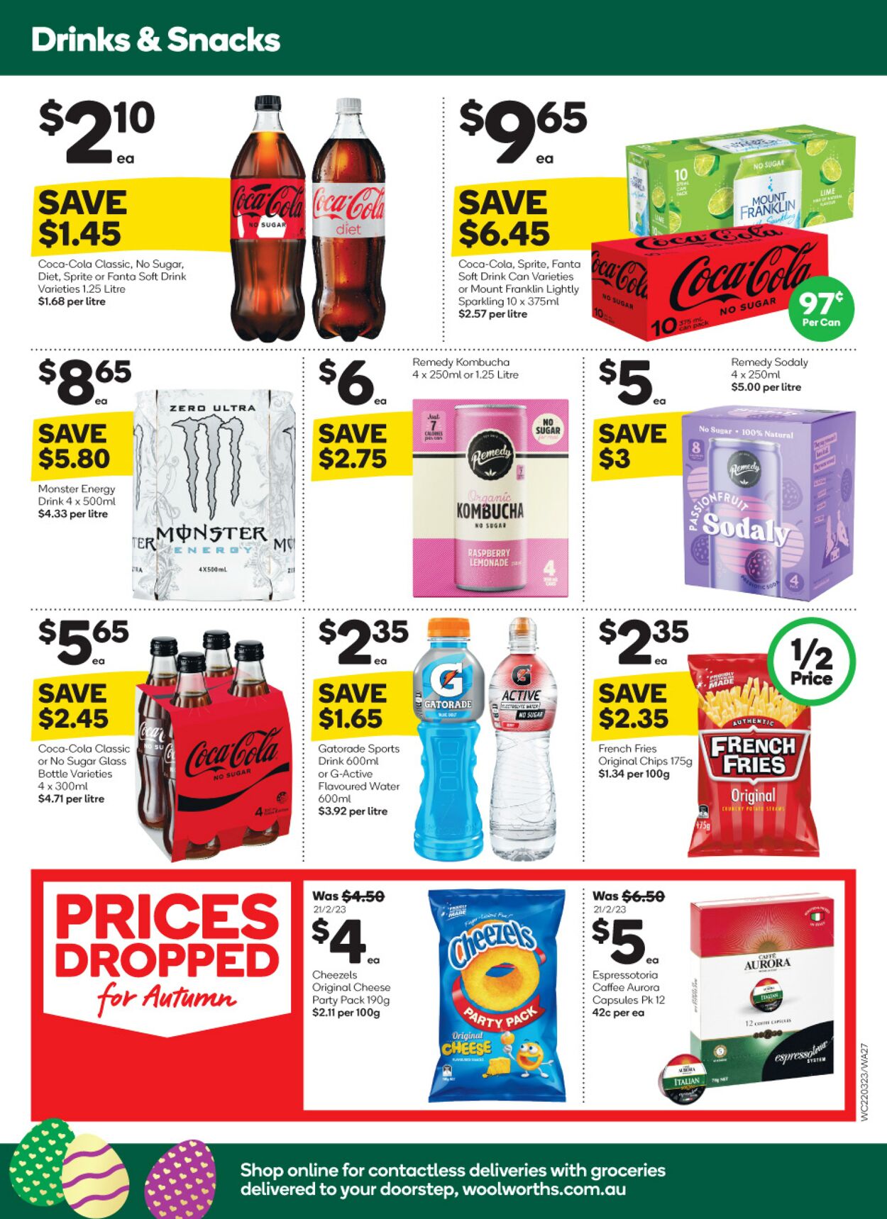 Catalogue Woolworths 22.03.2023 - 28.03.2023