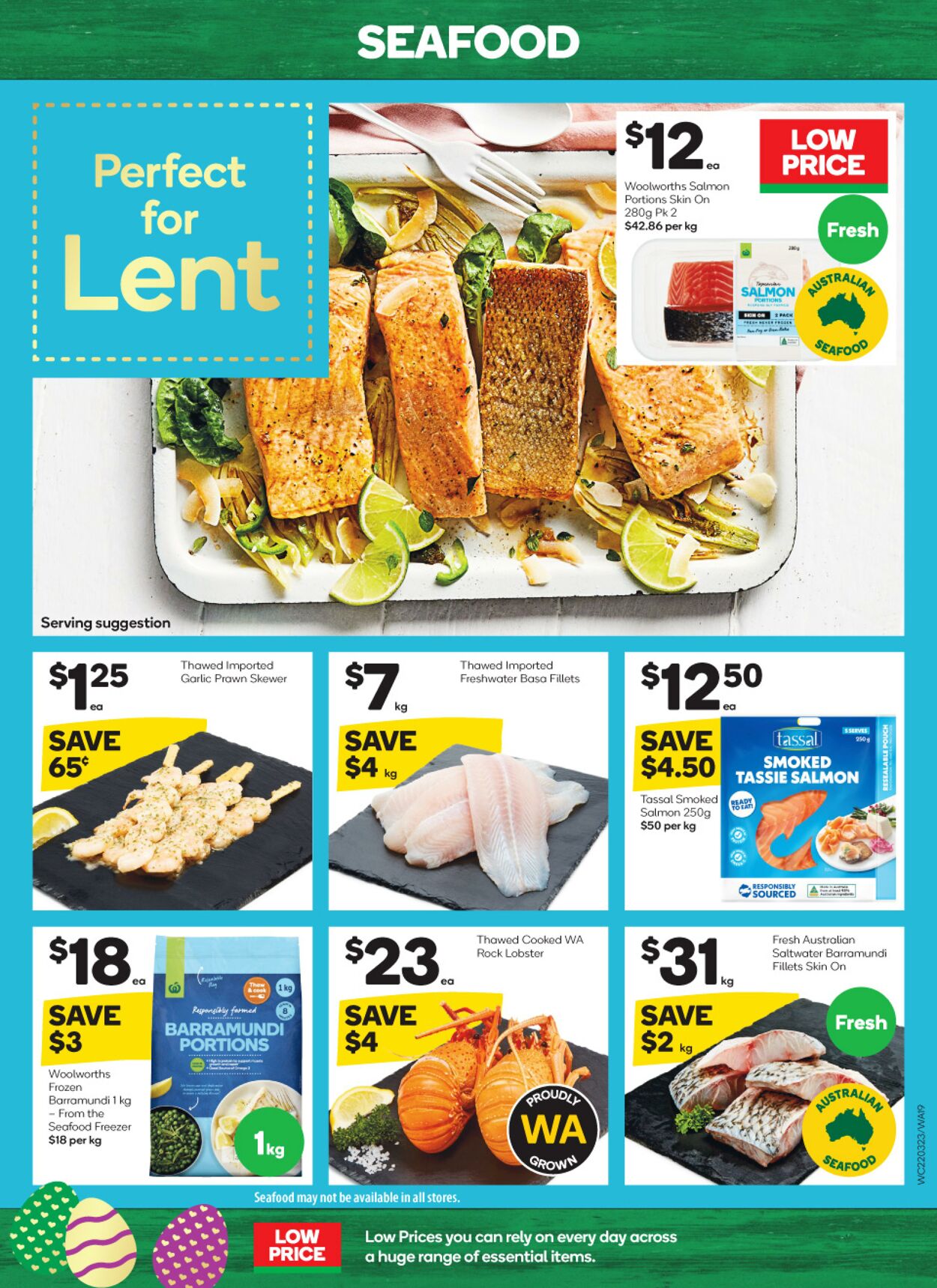 Catalogue Woolworths 22.03.2023 - 28.03.2023