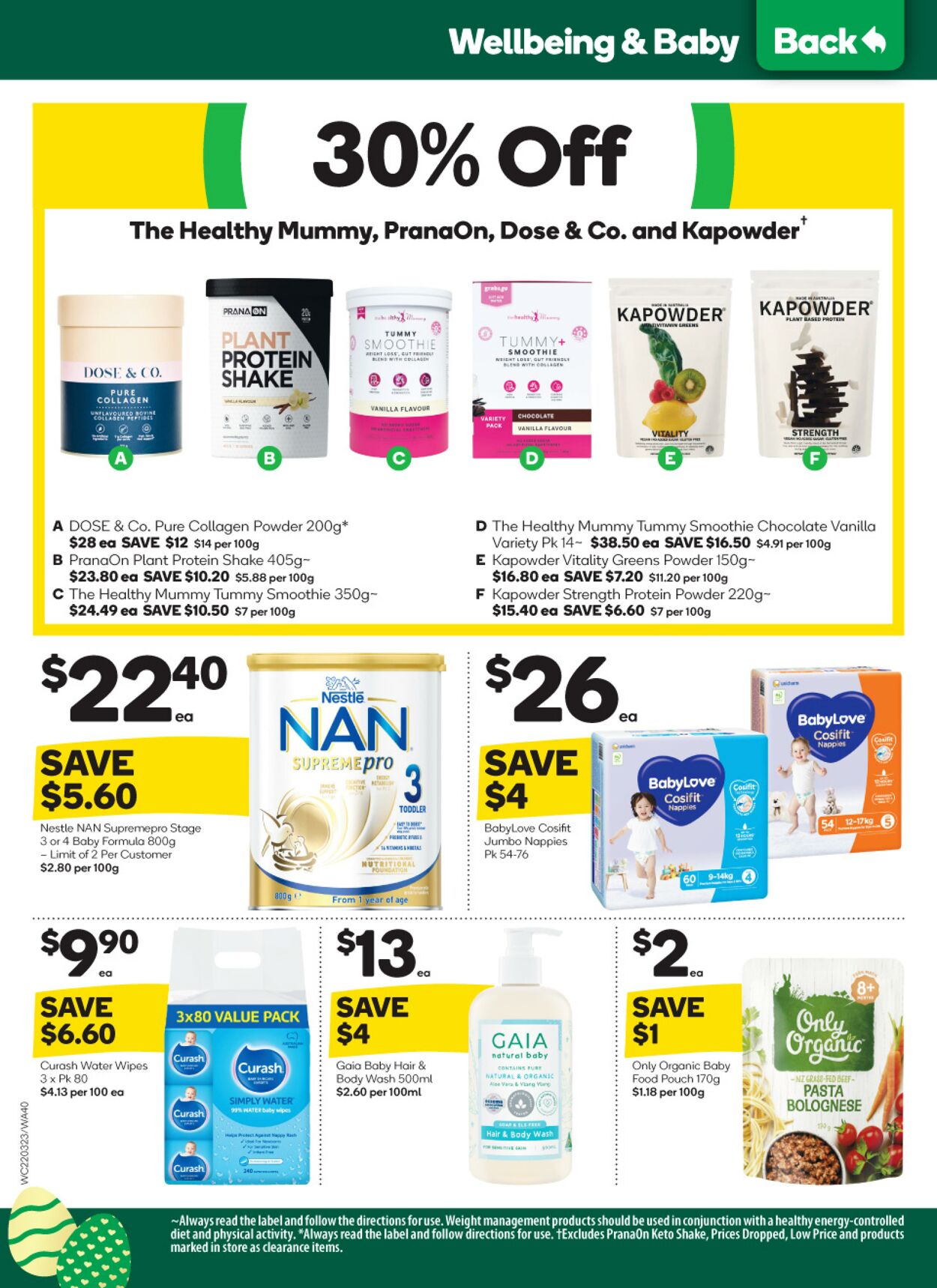 Catalogue Woolworths 22.03.2023 - 28.03.2023