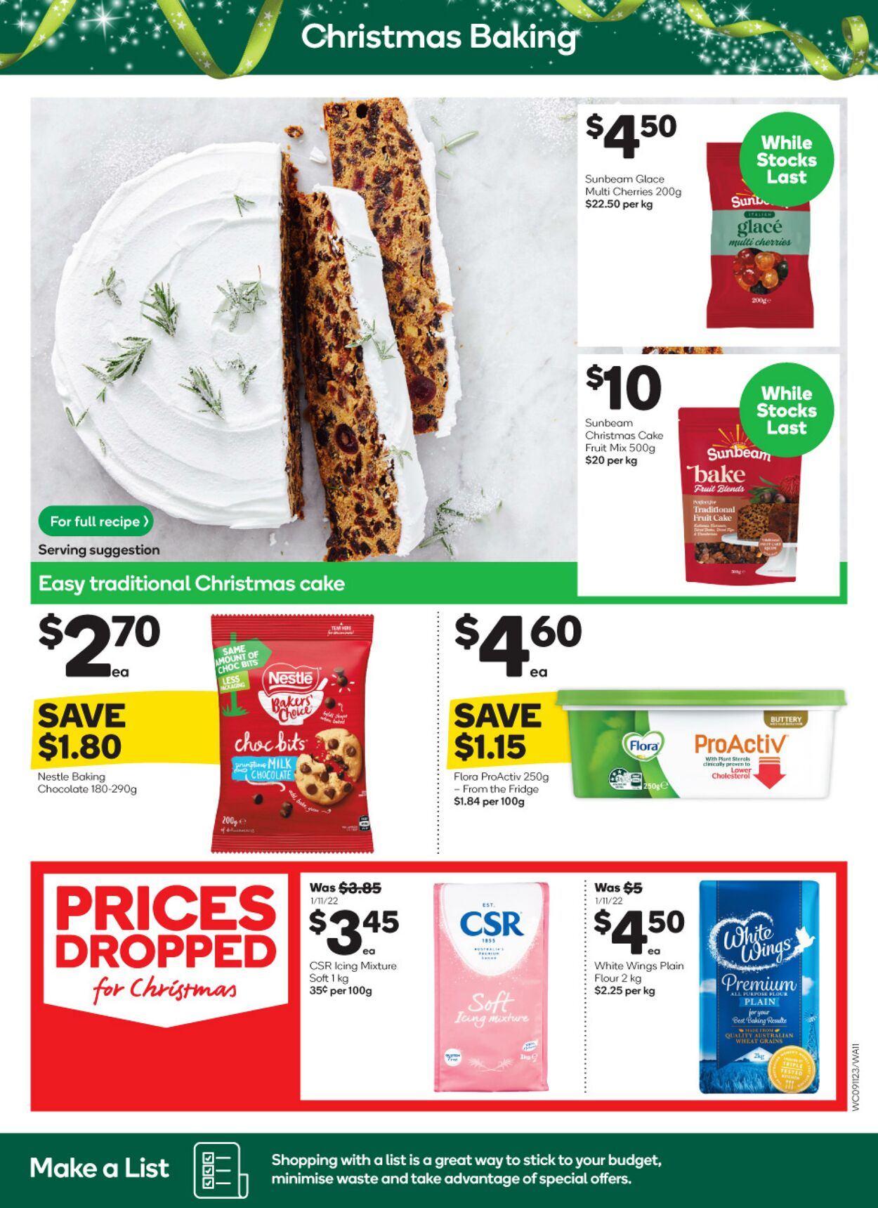 Catalogue Woolworths 09.11.2022 - 15.11.2022